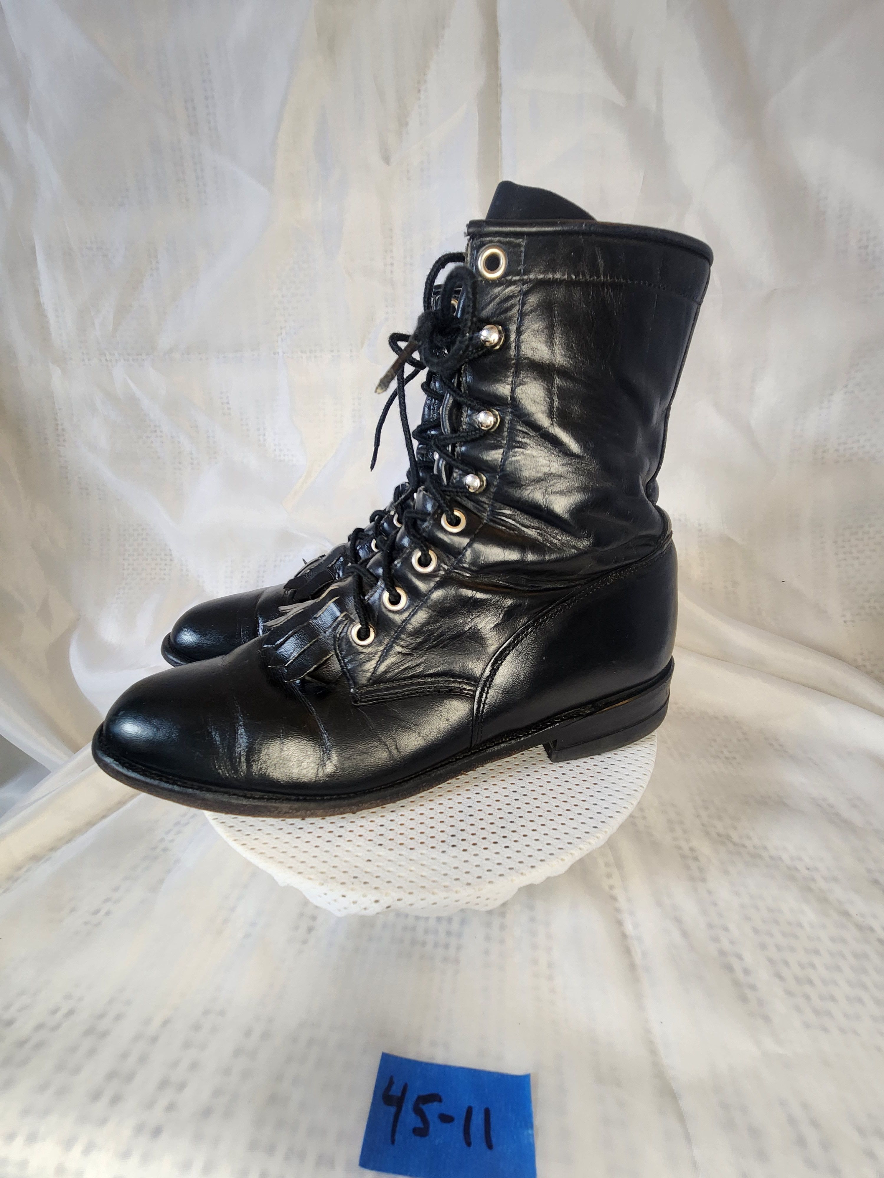 Justin Boots PADDOCK PACKER LACERS Size US 8 / IT 38 - 4 Thumbnail