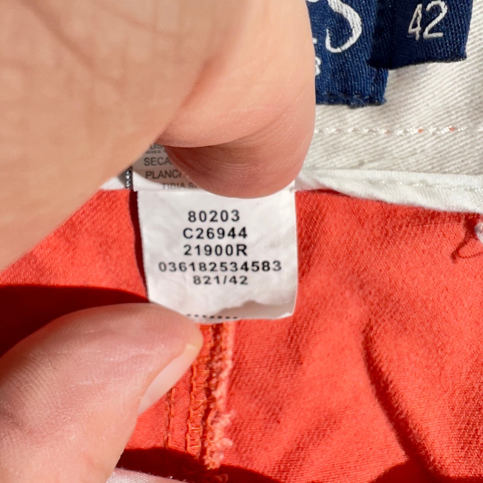 Chaps Chaps Chino Shorts Men's W42 CORAL Color 100% Cotton College Size US 42 / EU 58 - 7 Thumbnail