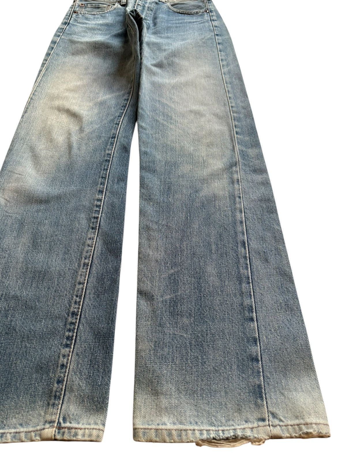 Levi's Vintage 80s Levis 502 Big E Selvedge Mud Wash Loose Jeans Size US 28 / EU 44 - 8 Thumbnail