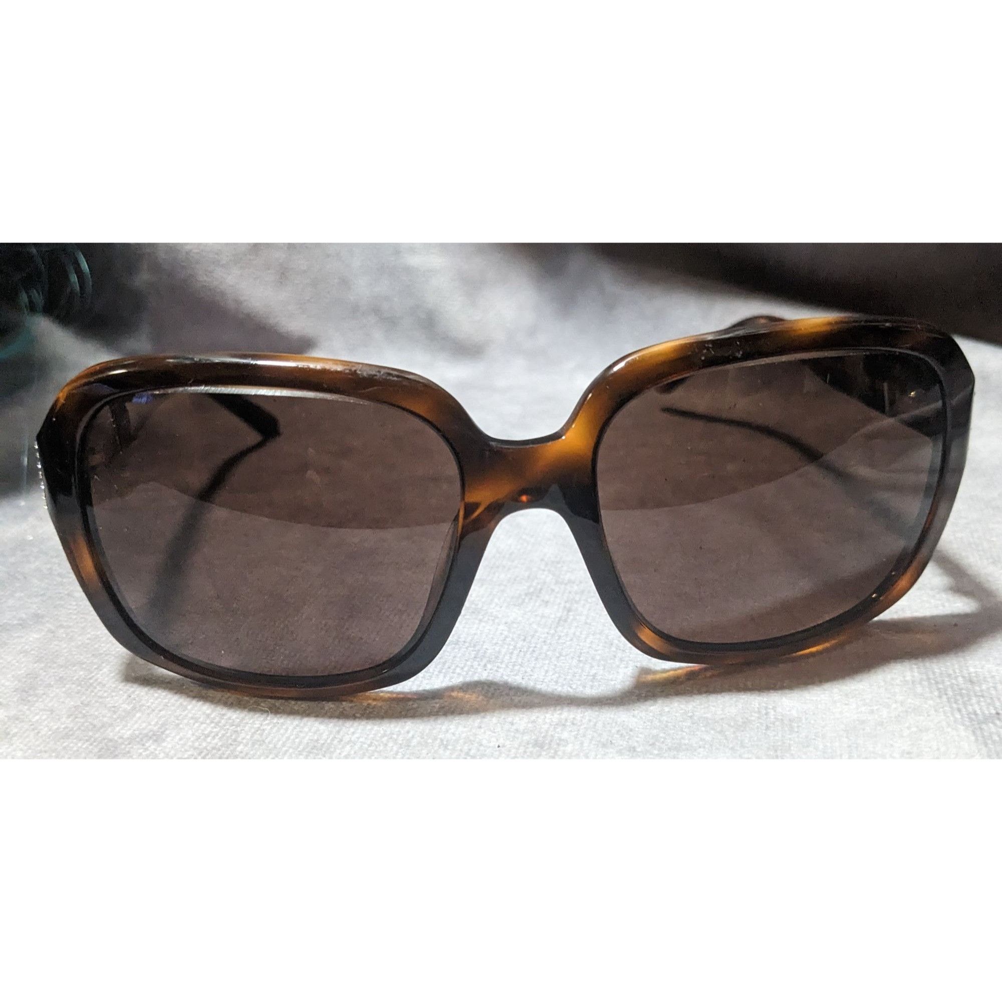 Vogue Vogue Rhinestone Glam Tortoise Sunglasses Size ONE SIZE - 1 Thumbnail