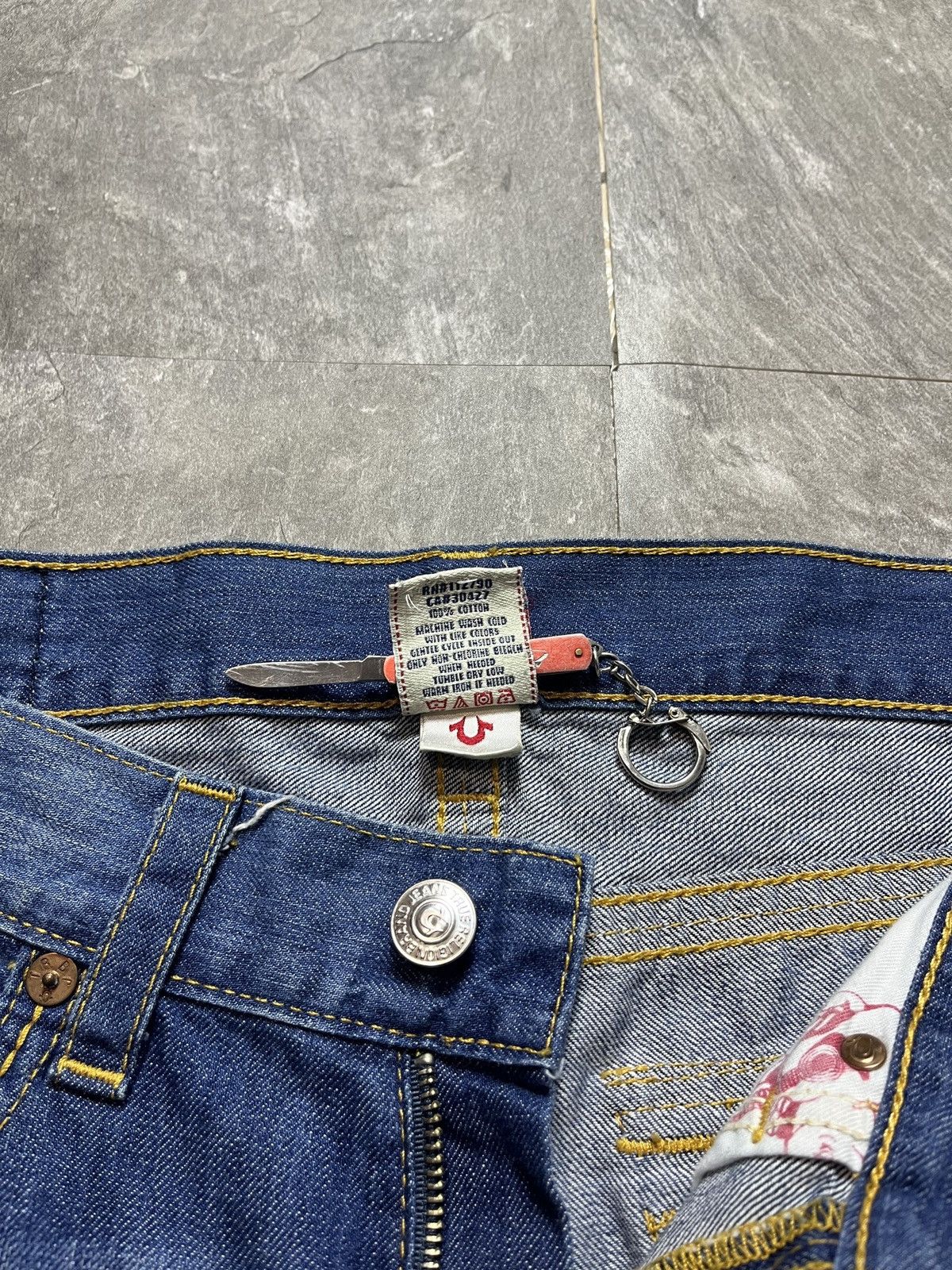 True Religion True Religion Vintage Straight Denim Jeans Japan Baggy 90s Size US 36 / EU 52 - 9 Thumbnail