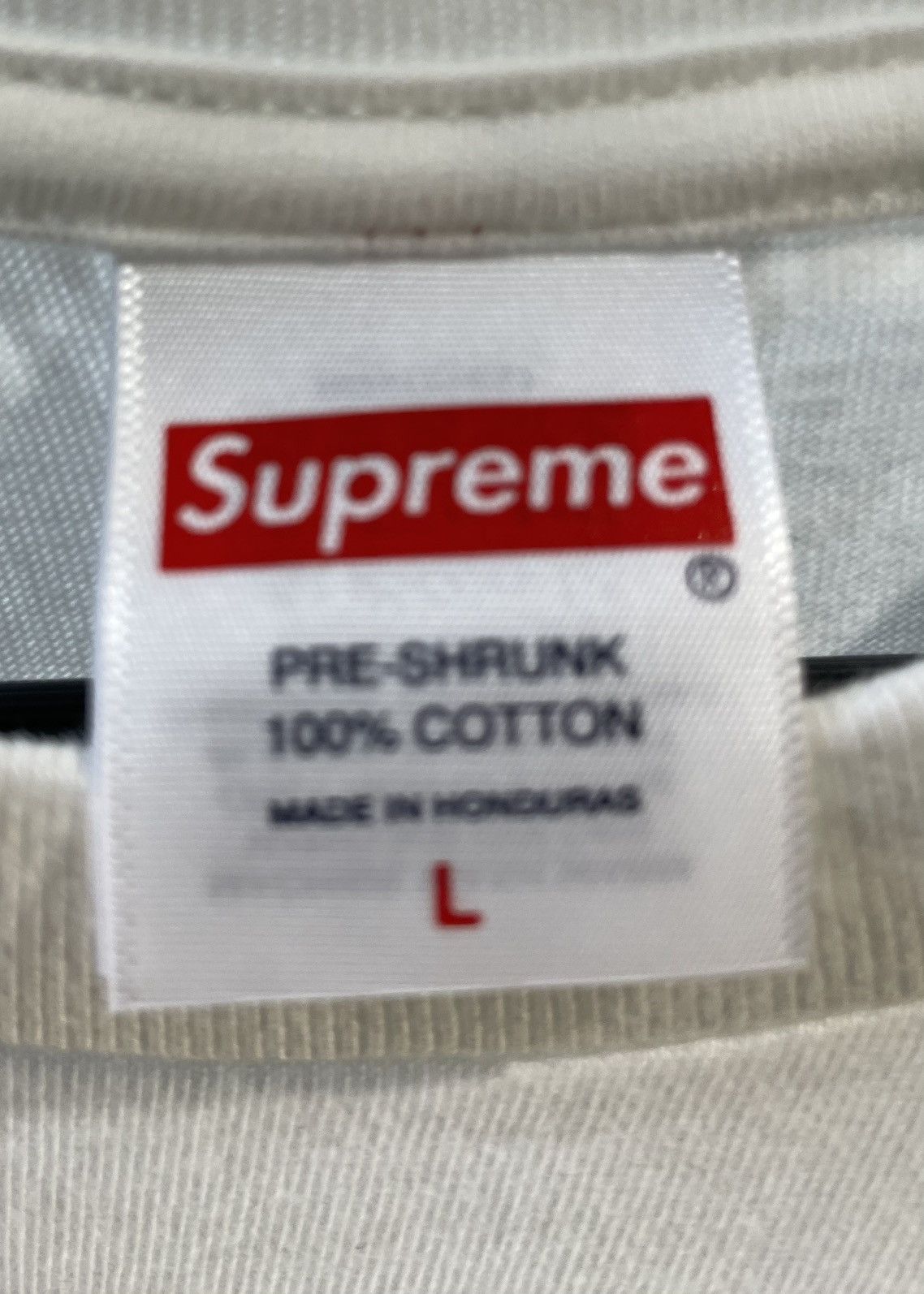 Supreme Supreme Target Tee White Size US L / EU 52-54 / 3 - 3 Thumbnail