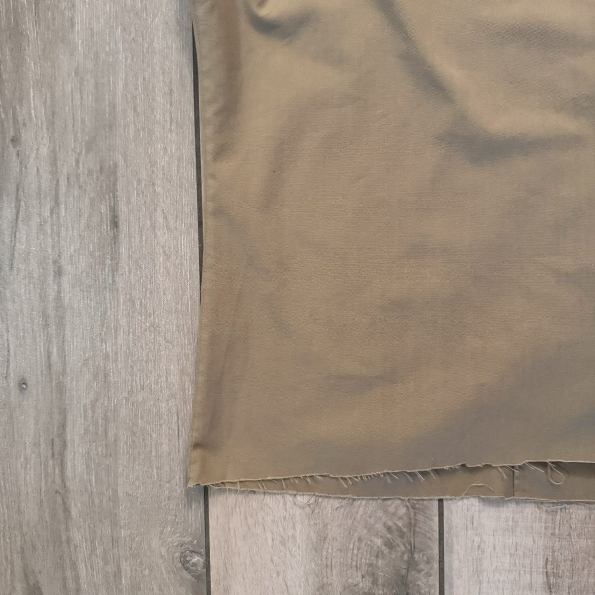Stussy Vintage 70s Earth Tone Tan Military Cropped Pocket Button Up Size US M / EU 48-50 / 2 - 20 Thumbnail