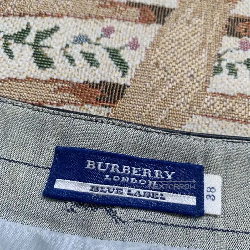 Burberry Burberry Gray Cotton Women's Skirt. Size 28" / US 6 / IT 42 - 4 Thumbnail