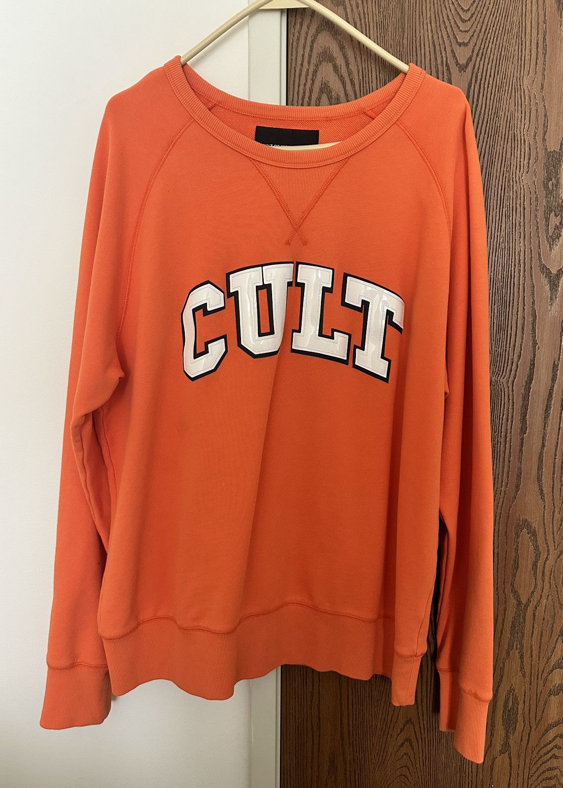Cult Of Individuality Fleece Crewneck Orange Collegiate