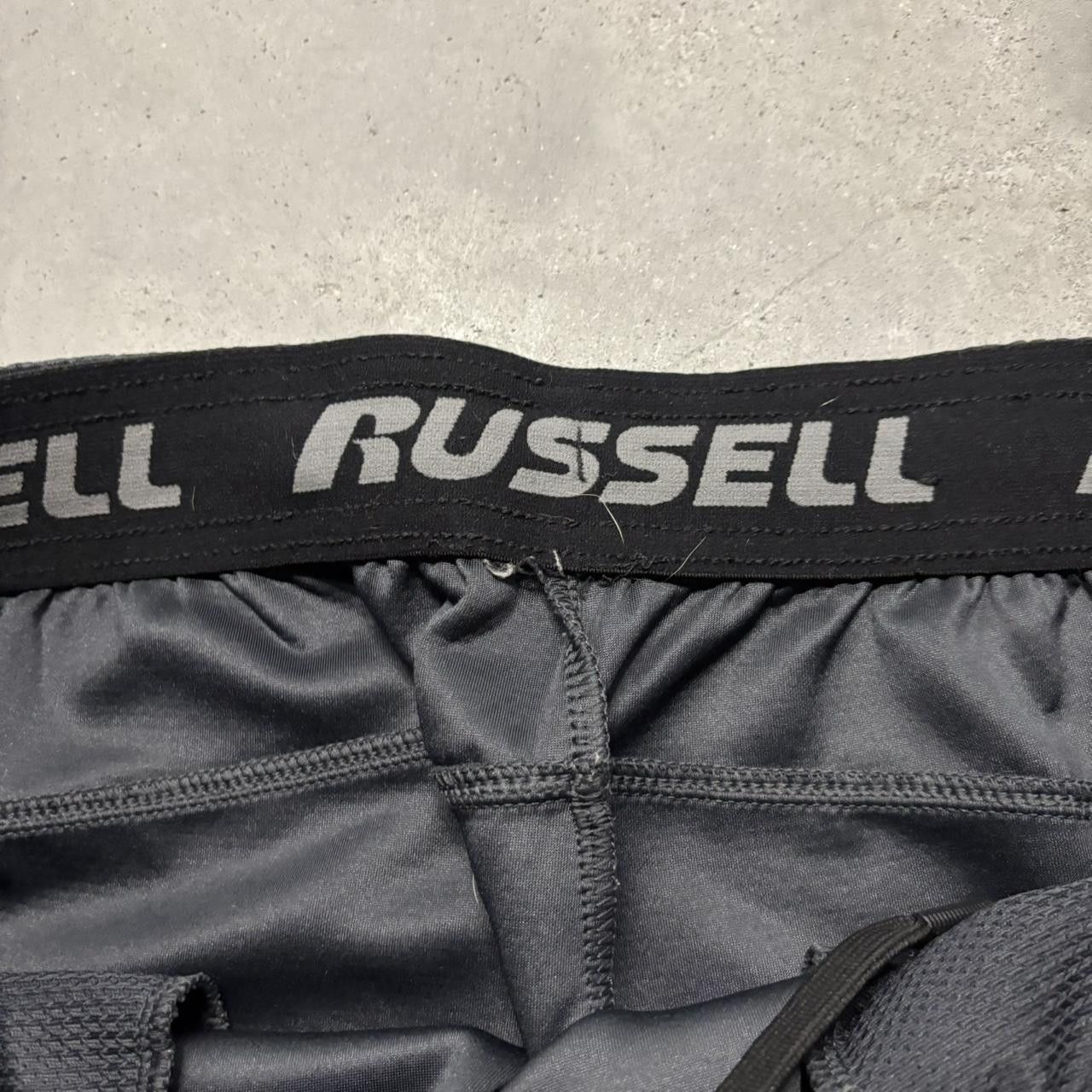 Russell Athletic × Vintage Crazy Vintage Y2K/2000s Dark Grey Black Russell Skater Essential Track Pants! Size US 34 / EU 50 - 6 Thumbnail