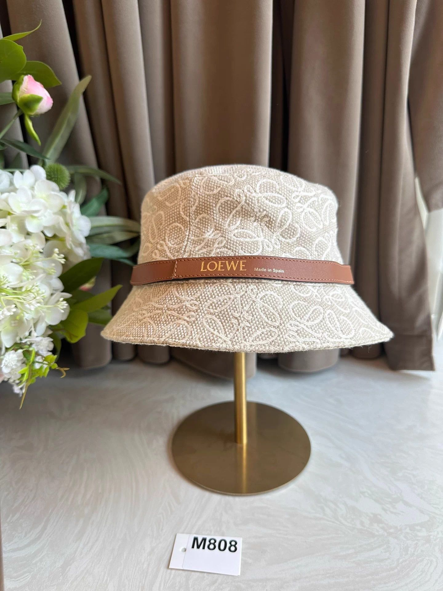 Loewe LOEWE Classic Logo Fisherman Hat 57cm M808 Size ONE SIZE - 3 Thumbnail