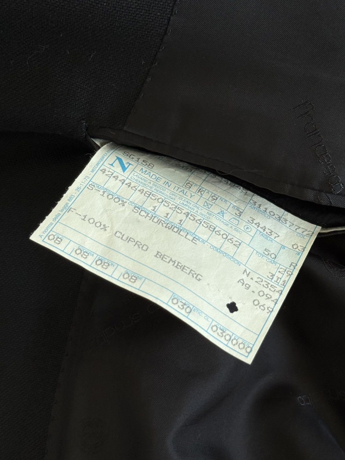 Francesco Smalto Vintage Francesco Smalto Paris Tailored Wool Safari Jacket Size 50R - 18 Thumbnail