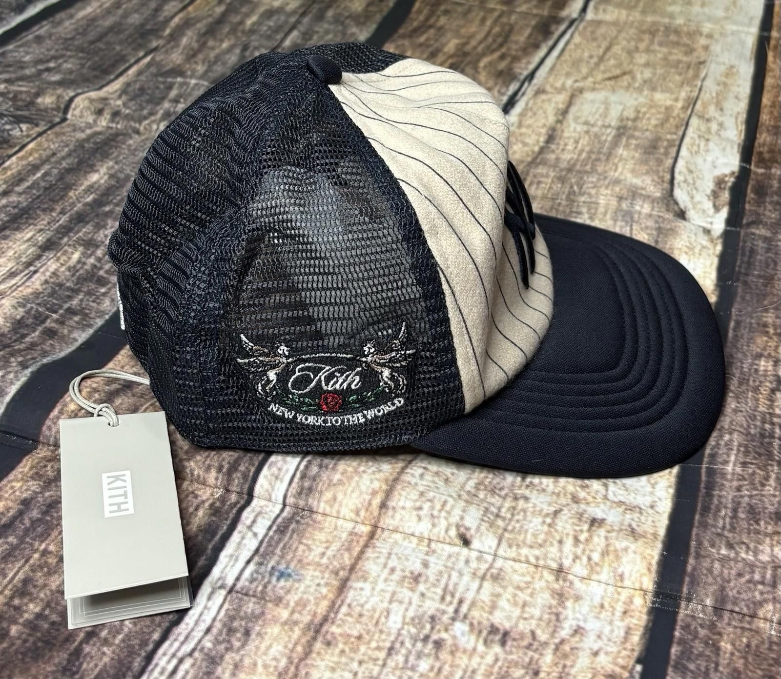 Kith Kith Yankees '47 Wool Trucker Fitted Cap Franchi Small 6 7/8 Size ONE SIZE - 4 Thumbnail