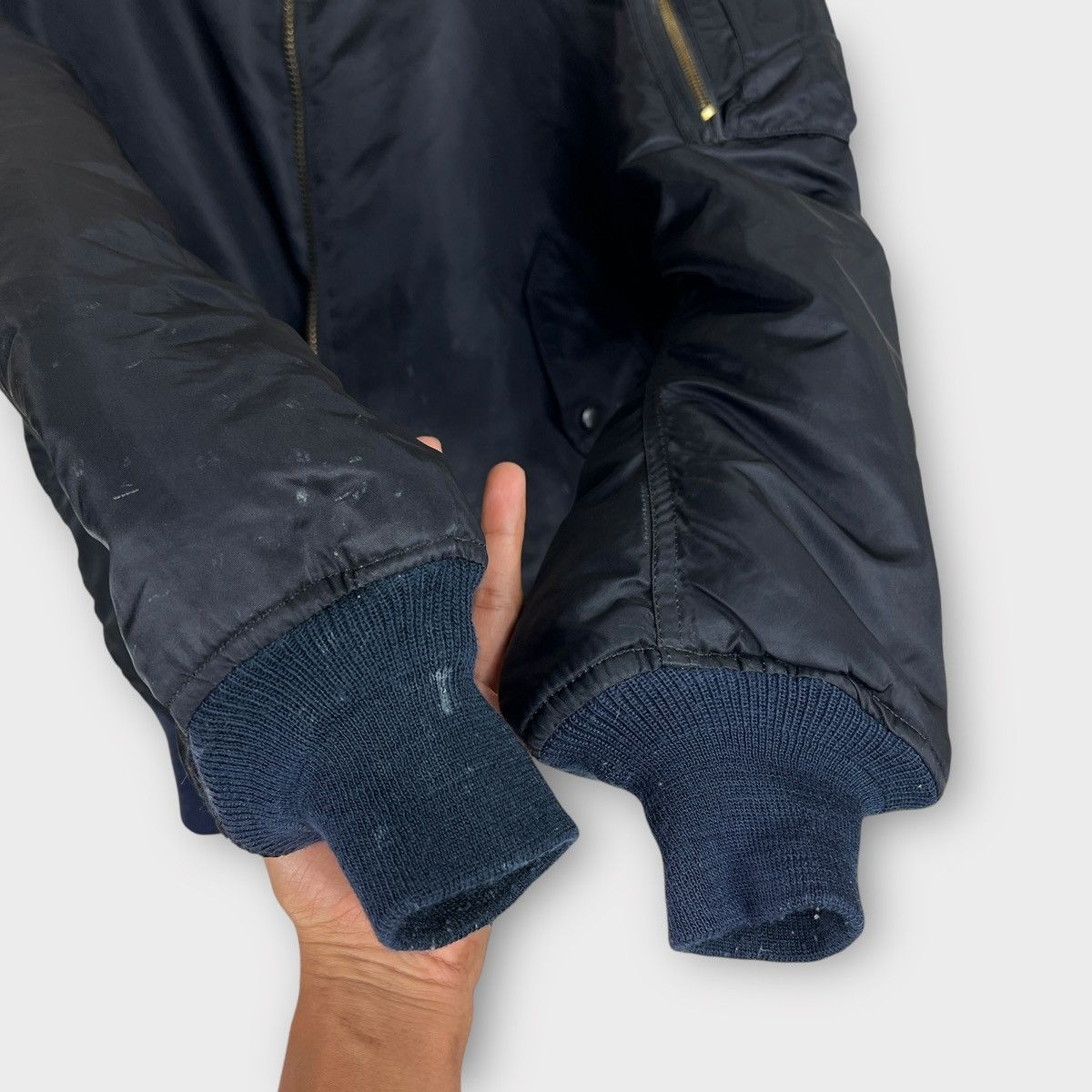 Alpha Industries Alpha Ma1 pain splash Reversible bomber Jacket Size US L / EU 52-54 / 3 - 9 Thumbnail
