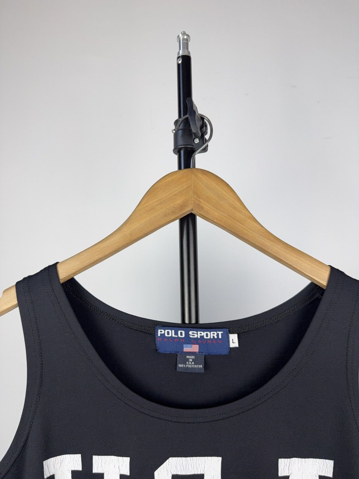 Polo Ralph Lauren Vintage 90s Retro USA Ralph Lauren Polo sport Big Logo Top Size L / US 10 / IT 46 - 2 Thumbnail