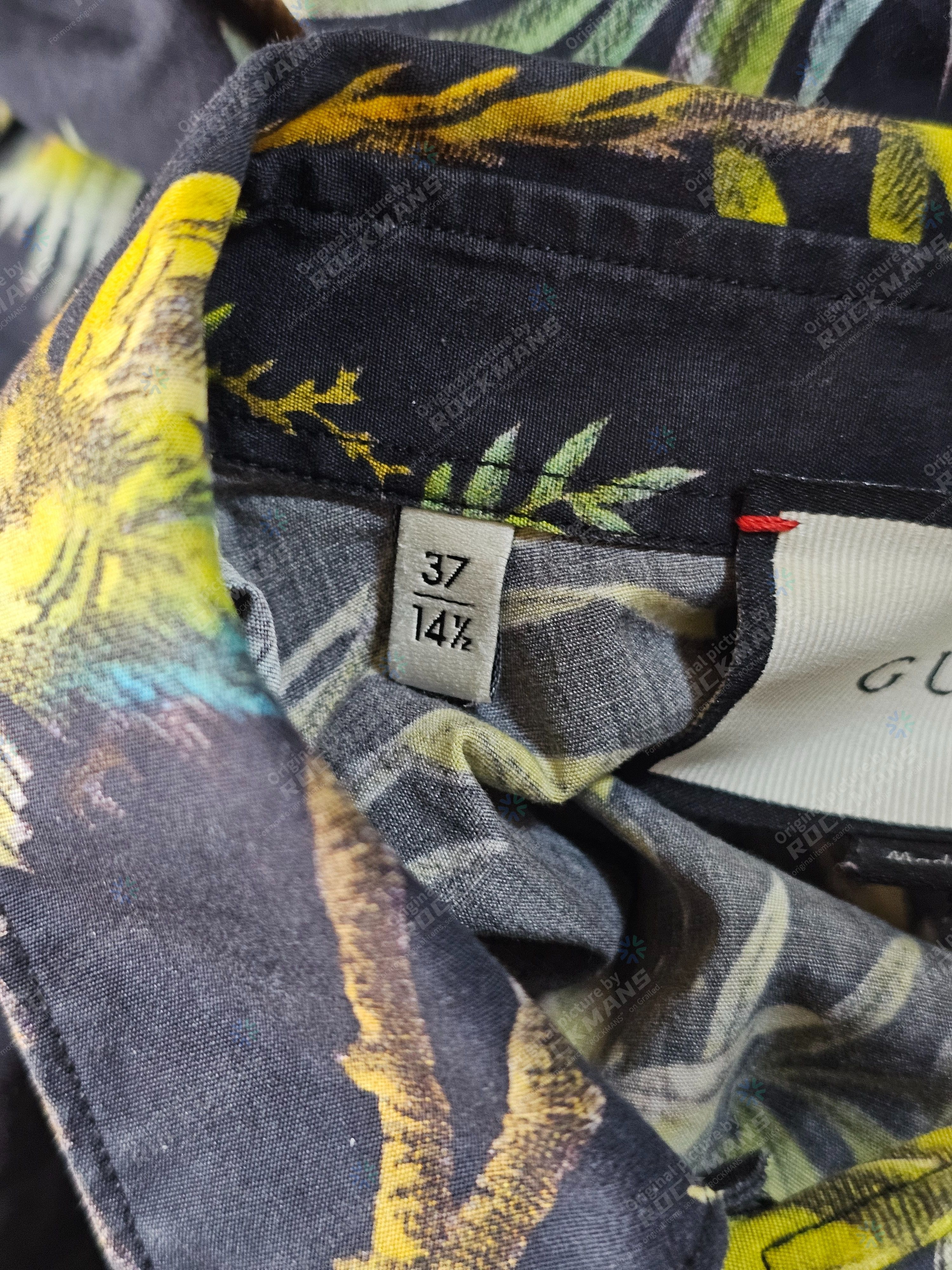 Gucci Gucci Unisex Tropical Shirt Size 37 Size S / US 4 / IT 40 - 5 Thumbnail