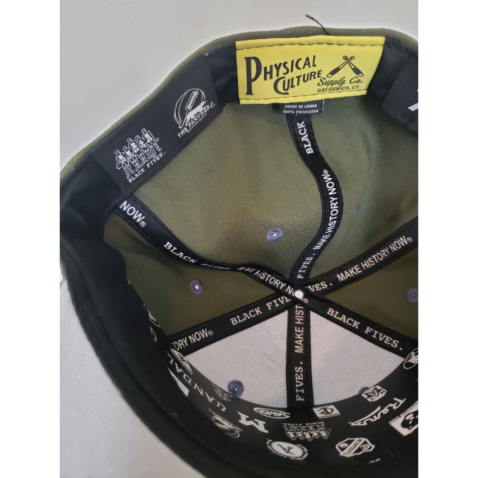 Other Philadelphia Panthers Hat Size 7 5/8 Green Physical Culture Size ONE SIZE - 6 Thumbnail