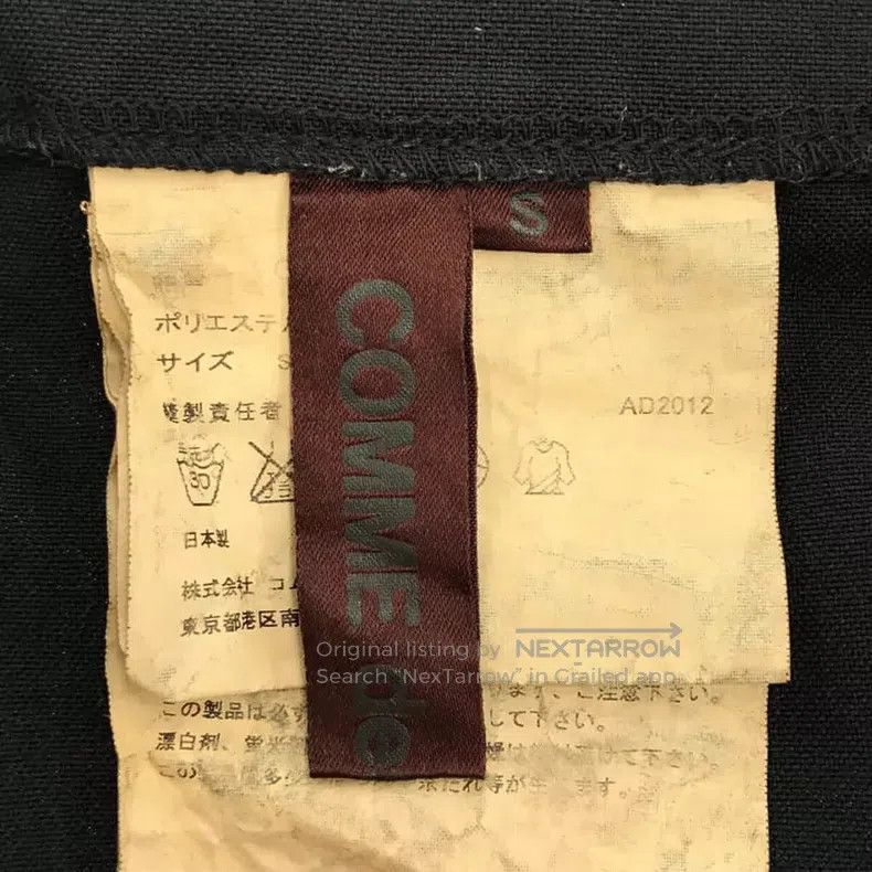 Comme des Garcons Comme Des Garcons Deconstructed Straps Felted Dress Size S / US 4 / IT 40 - 5 Thumbnail