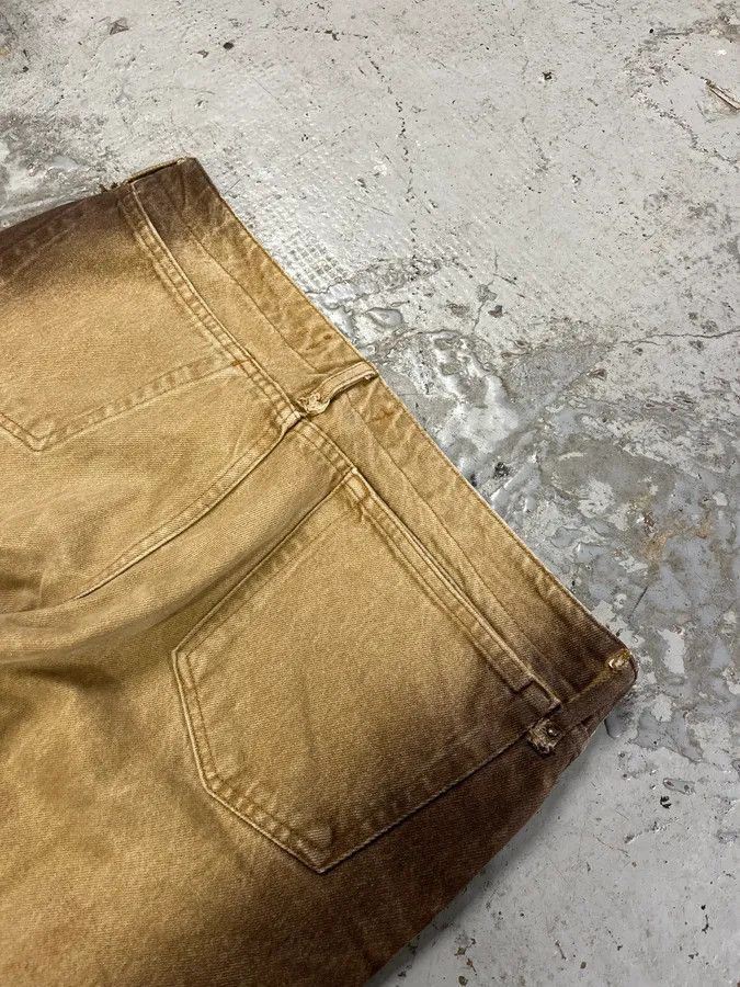 Just Cavalli 2000s Cavalli Beige & Brown Gradient Pants Size US 32 / EU 48 - 8 Thumbnail