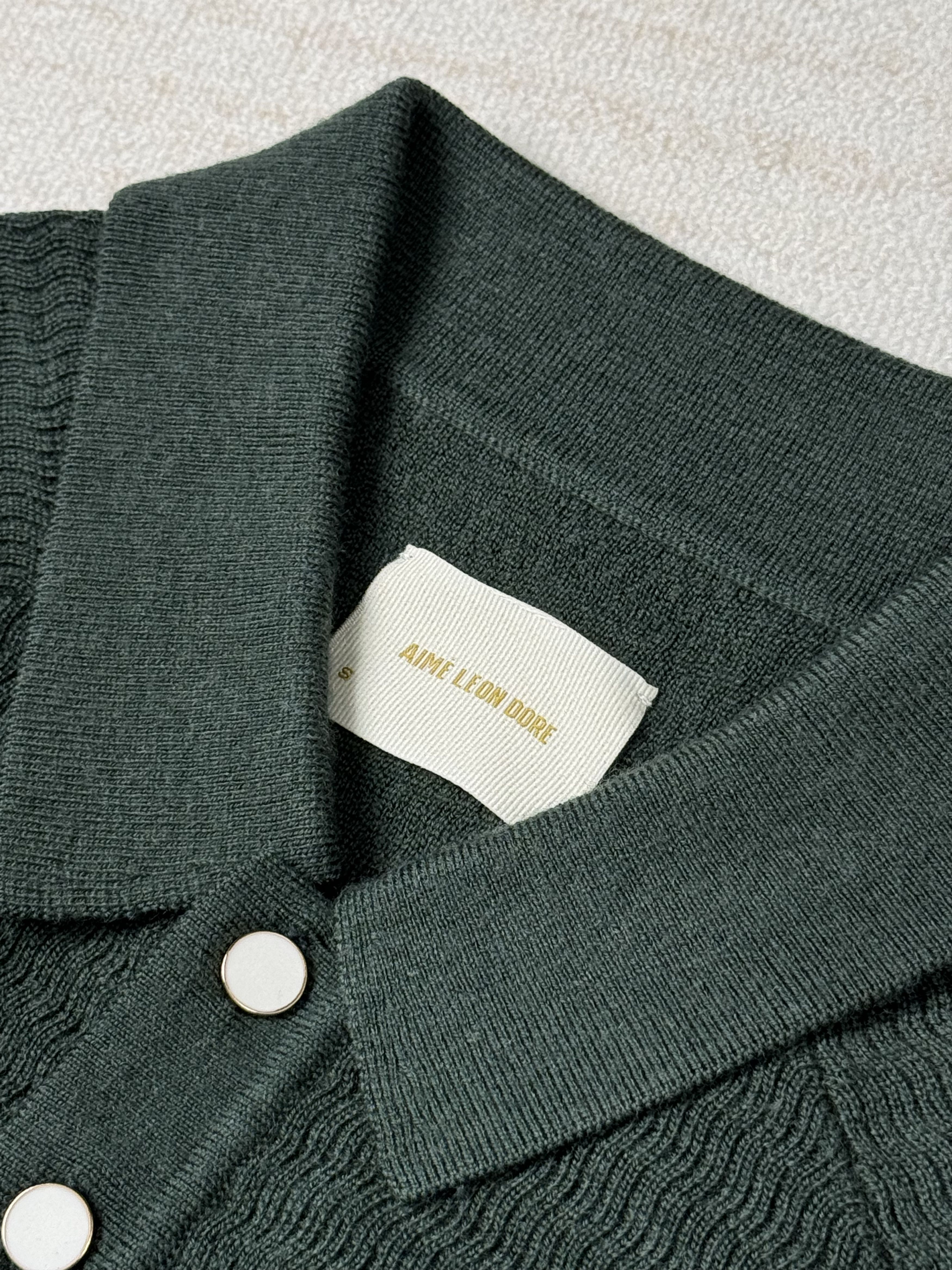 Aime Leon Dore NEW WITH TAG* ALD Long-Sleeve Pearl Button Polo Size US S / EU 44-46 / 1 - 2 Thumbnail
