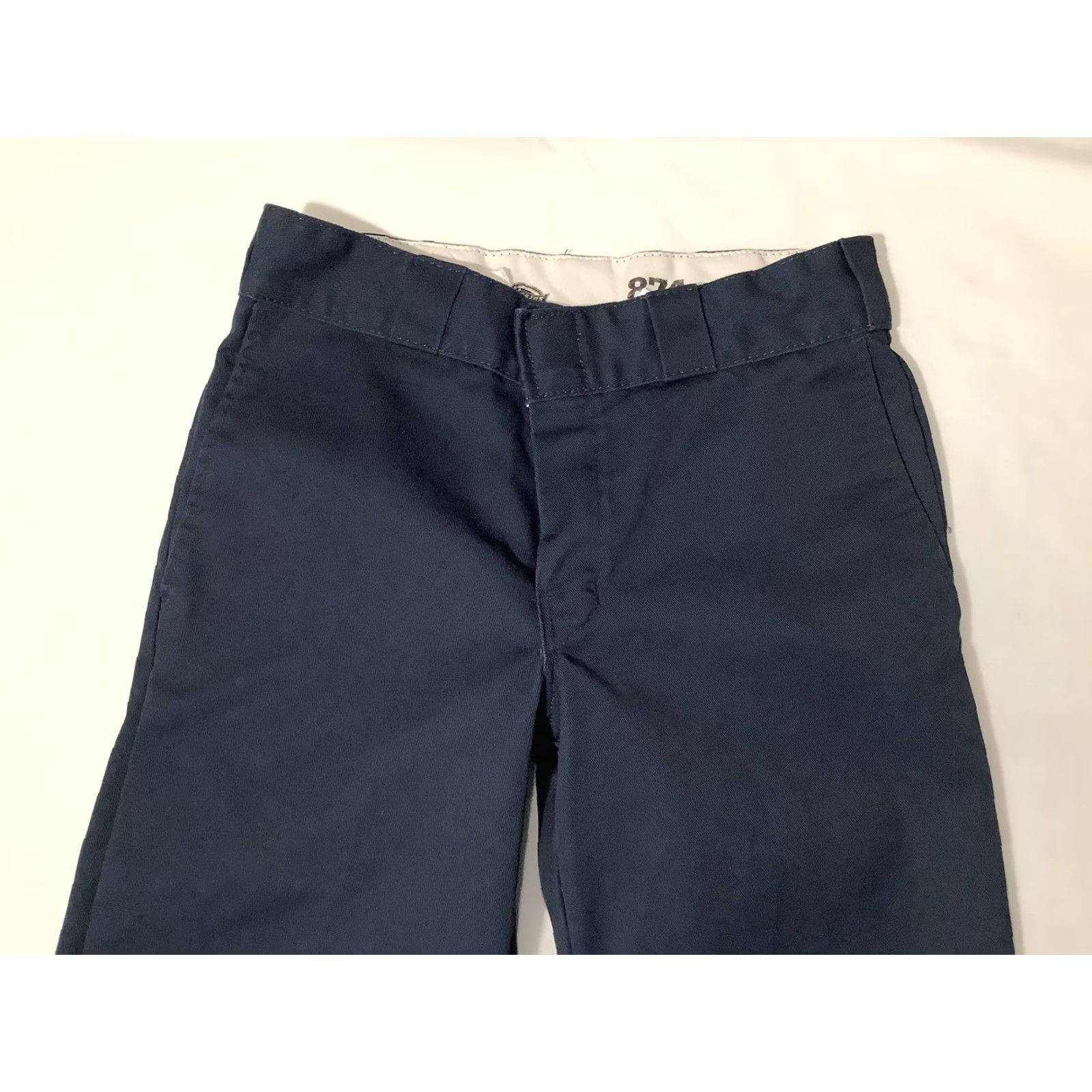Dickies Dickies 874 Original Fit Work Pants Mens 28x30 Navy Straight Leg Twill 874DN Size US 28 / EU 44 - 2 Thumbnail