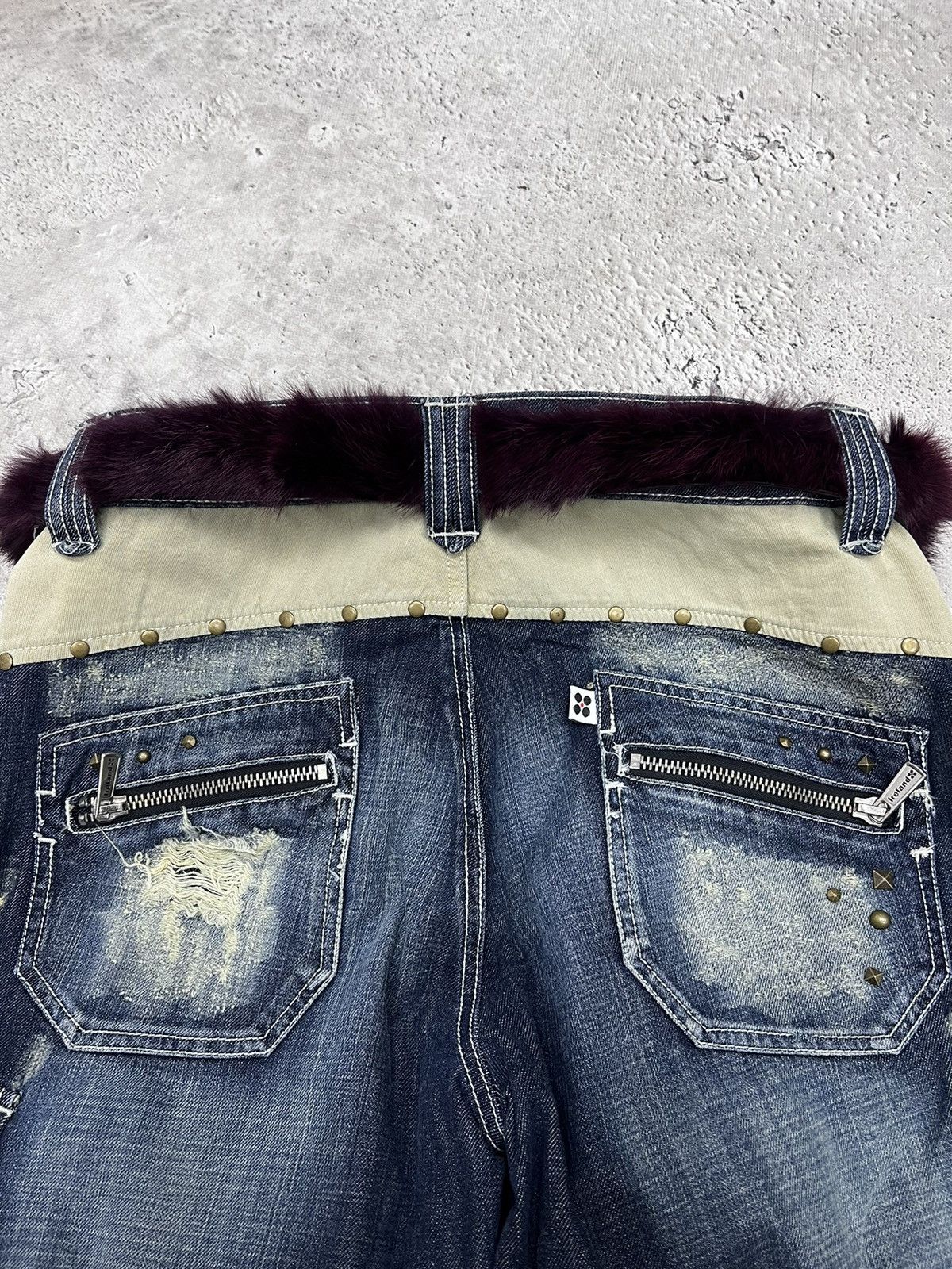 Hysteric Glamour × Japanese Brand SALE✅✅✅Rick Owens Junya Watanabe Style fur belt Size ONE SIZE - 6 Thumbnail