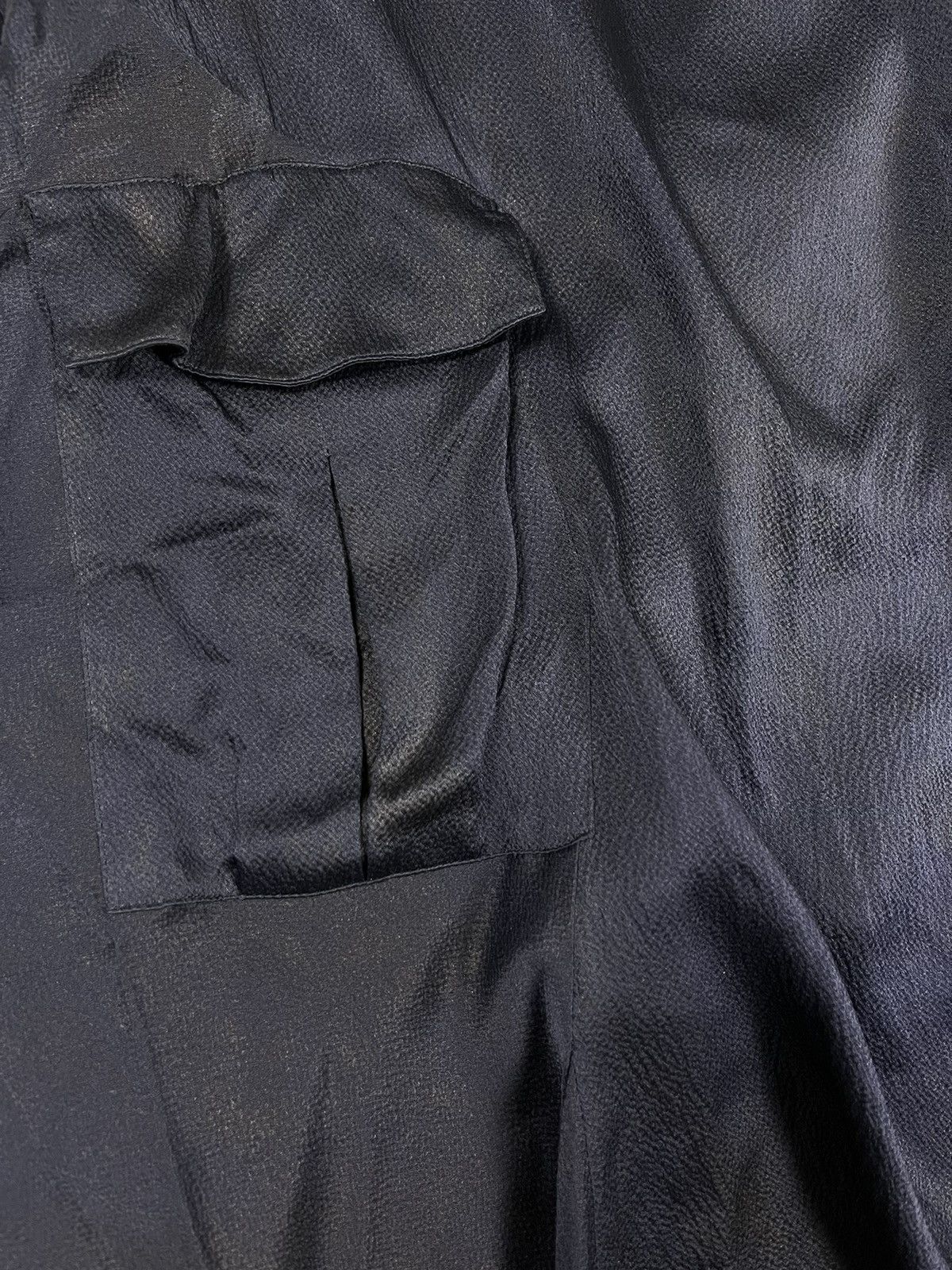 Hussein Chalayan Hussein Chalayan - 00’s Asymetric Multi Pockets Silk Dress Size M / US 6-8 / IT 42-44 - 4 Thumbnail