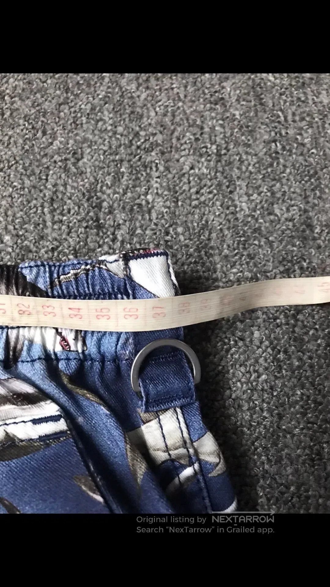 Palm Angels Palm Angels Blue Shark Casual Pants. Size US 30 / EU 46 - 5 Thumbnail
