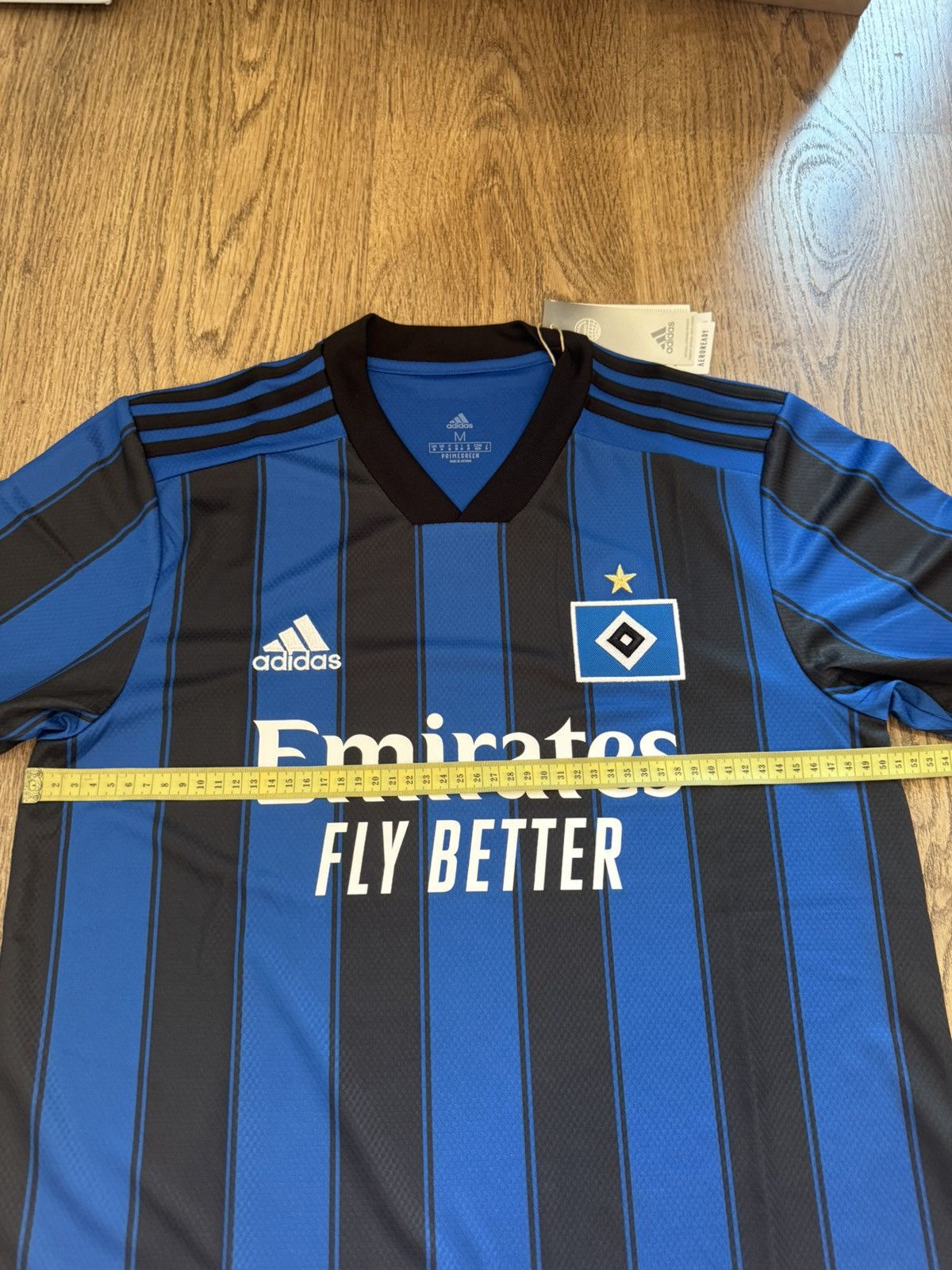 Adidas HAMBURG SV GERMANY 2021/2022 FOOTBALL SHIRT ADIDAS SZ M Size US M / EU 48-50 / 2 - 3 Thumbnail