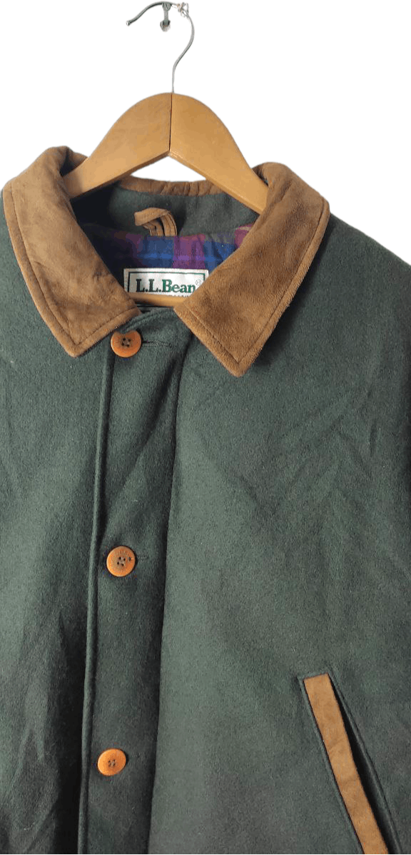 L.L. Bean LL BEAN HEAVY WOOL JACKET MADE IN USA Size US L / EU 52-54 / 3 - 7 Thumbnail