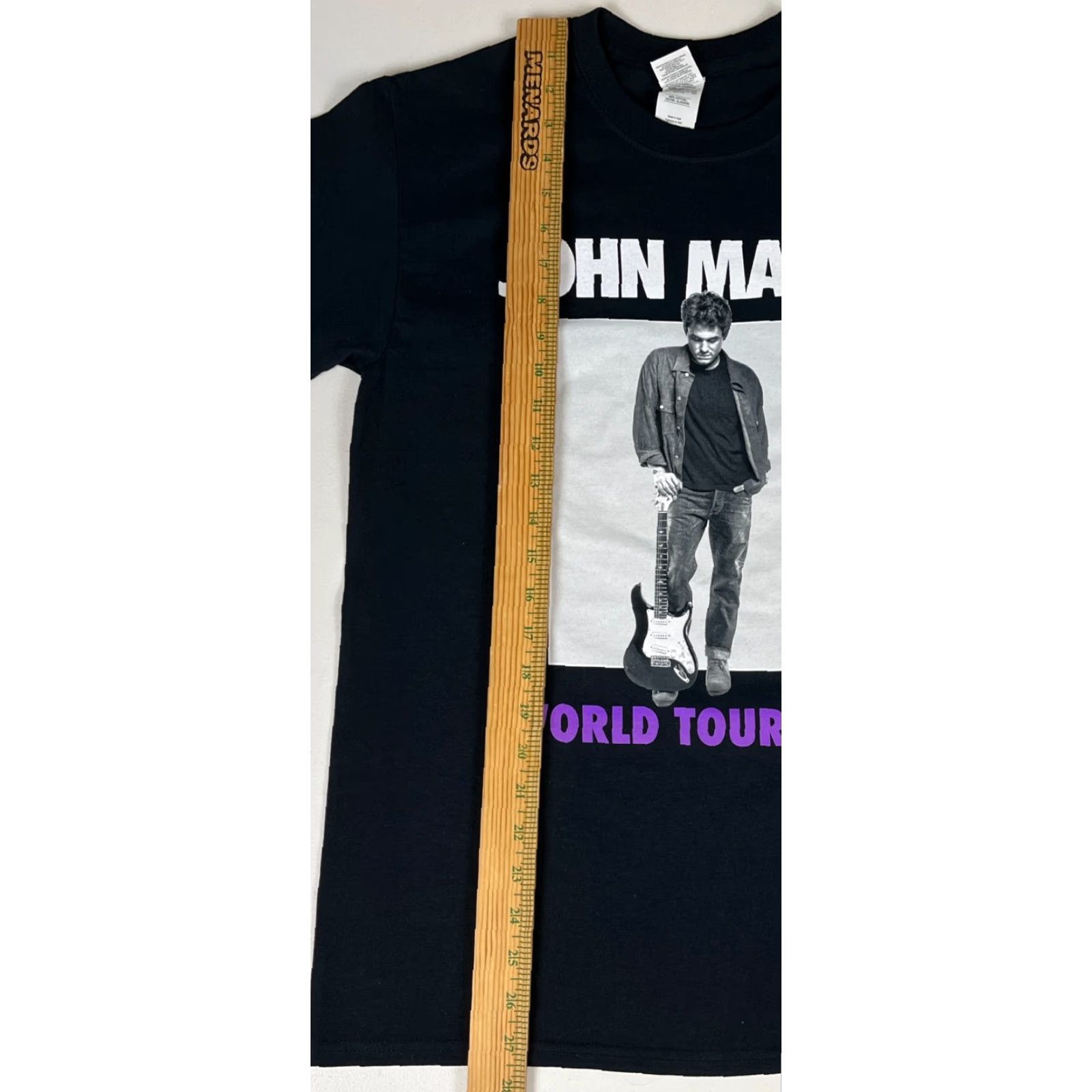 Gildan John Mayer World Tour 2019 T-Shirt Sz S Double-Sided Graphic Print Black Crew Neck Men’s Short Sleeve Cotton Gildan 2010-2019 Vintage? Size US S / EU 44-46 / 1 - 7 Thumbnail