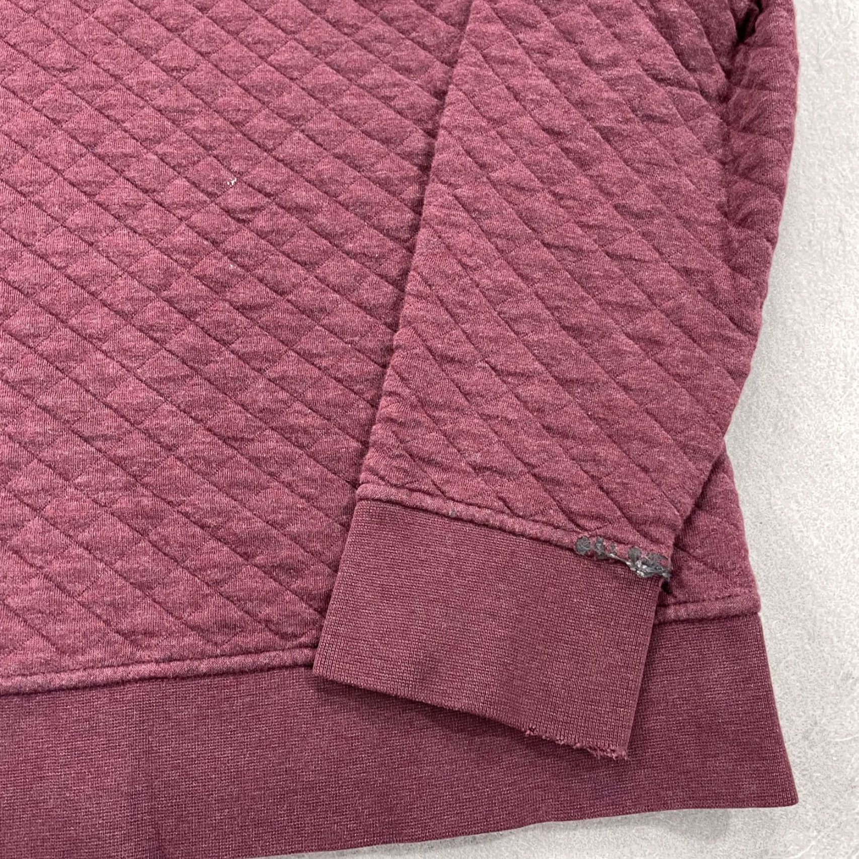 Patagonia Patagonia Jacket Womens Small Purple Red Quilted Snap T Pullover Organic Cotton Size S / US 4 / IT 40 - 4 Thumbnail