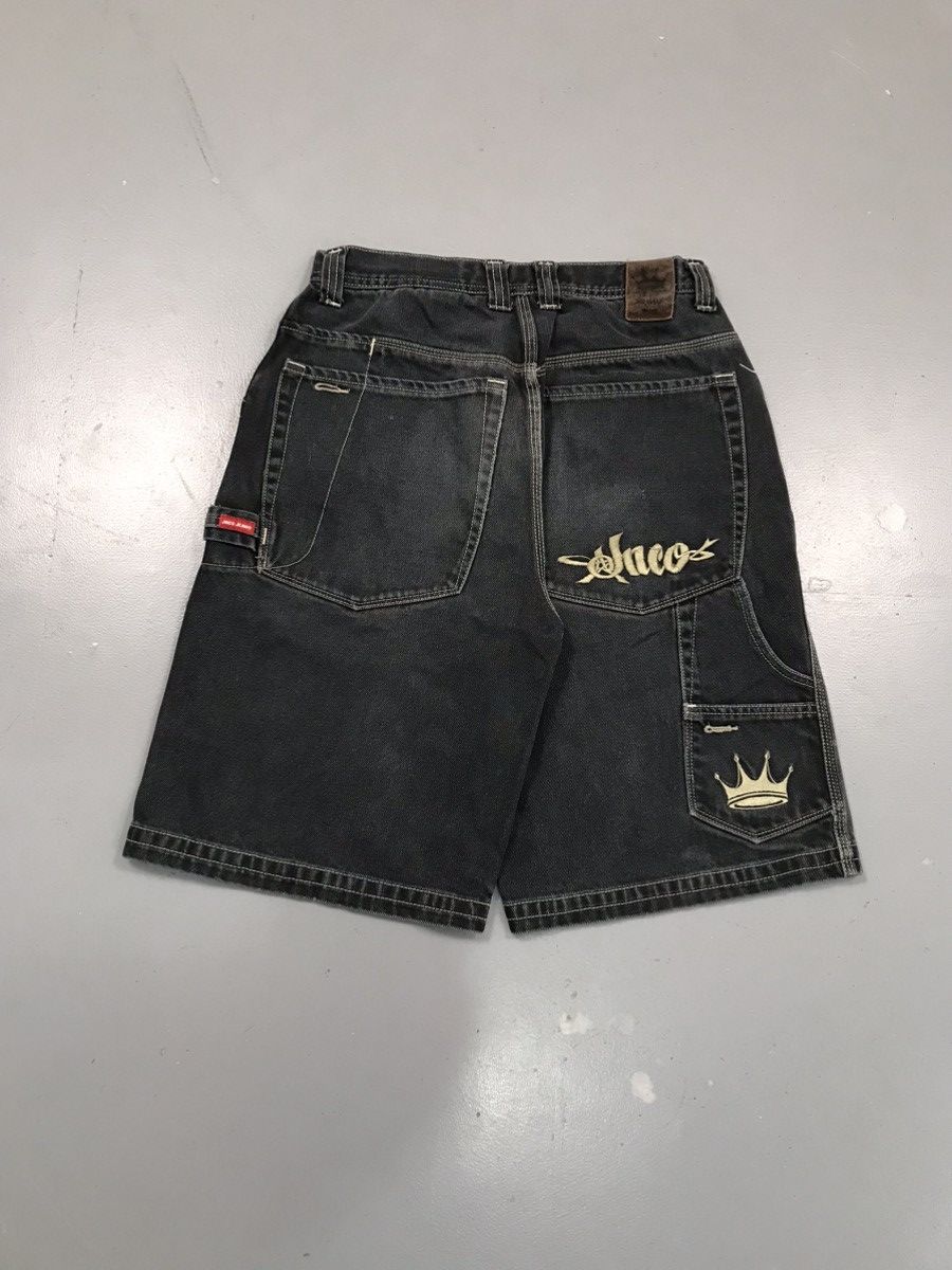 JNCO × Southpole × Vintage Vintage Jnco 90s crown embroidered denim Size US 29 - 1 Thumbnail