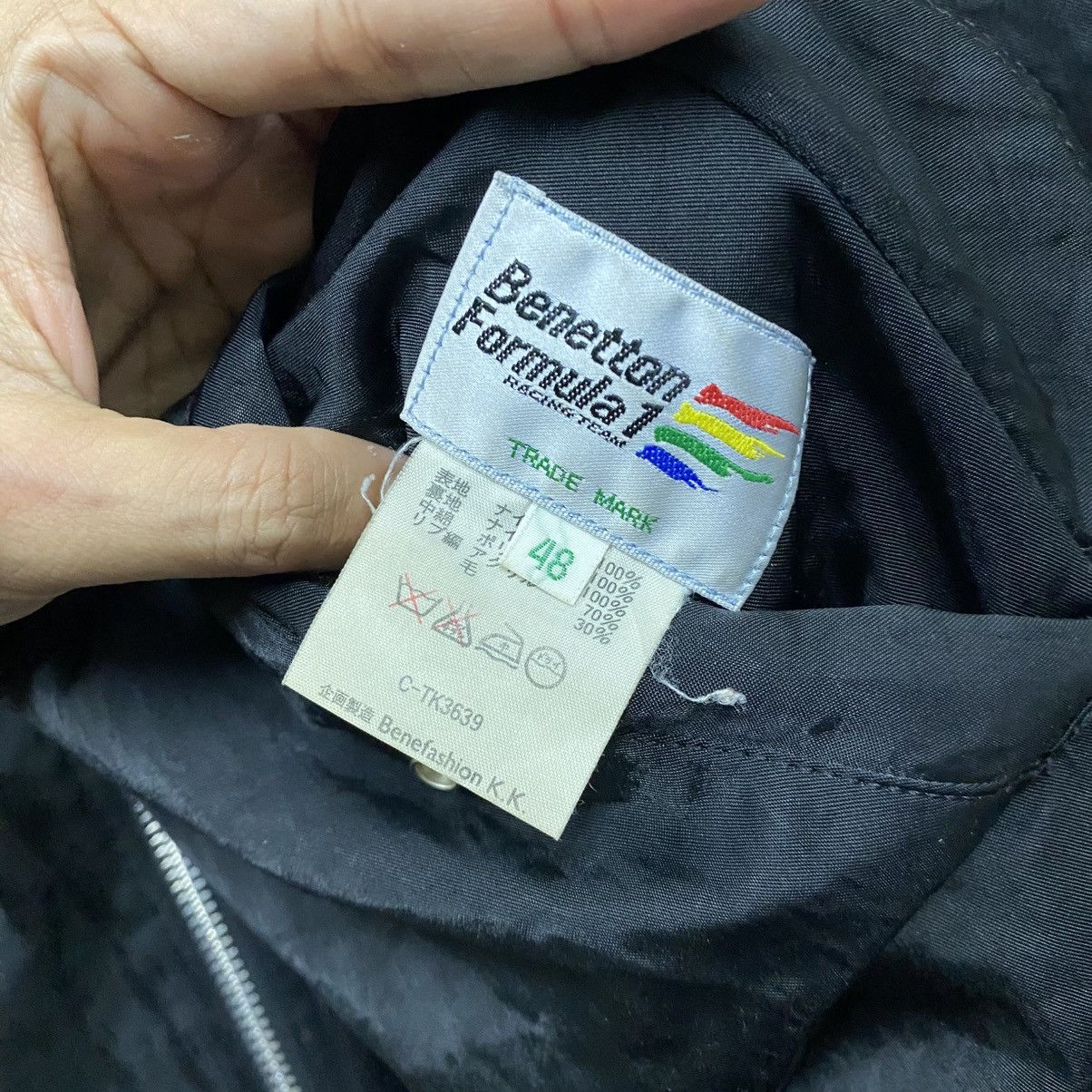 Benetton Vintage Benetton Formula 1 Reversible Racing Jacket Size US M / EU 48-50 / 2 - 18 Thumbnail