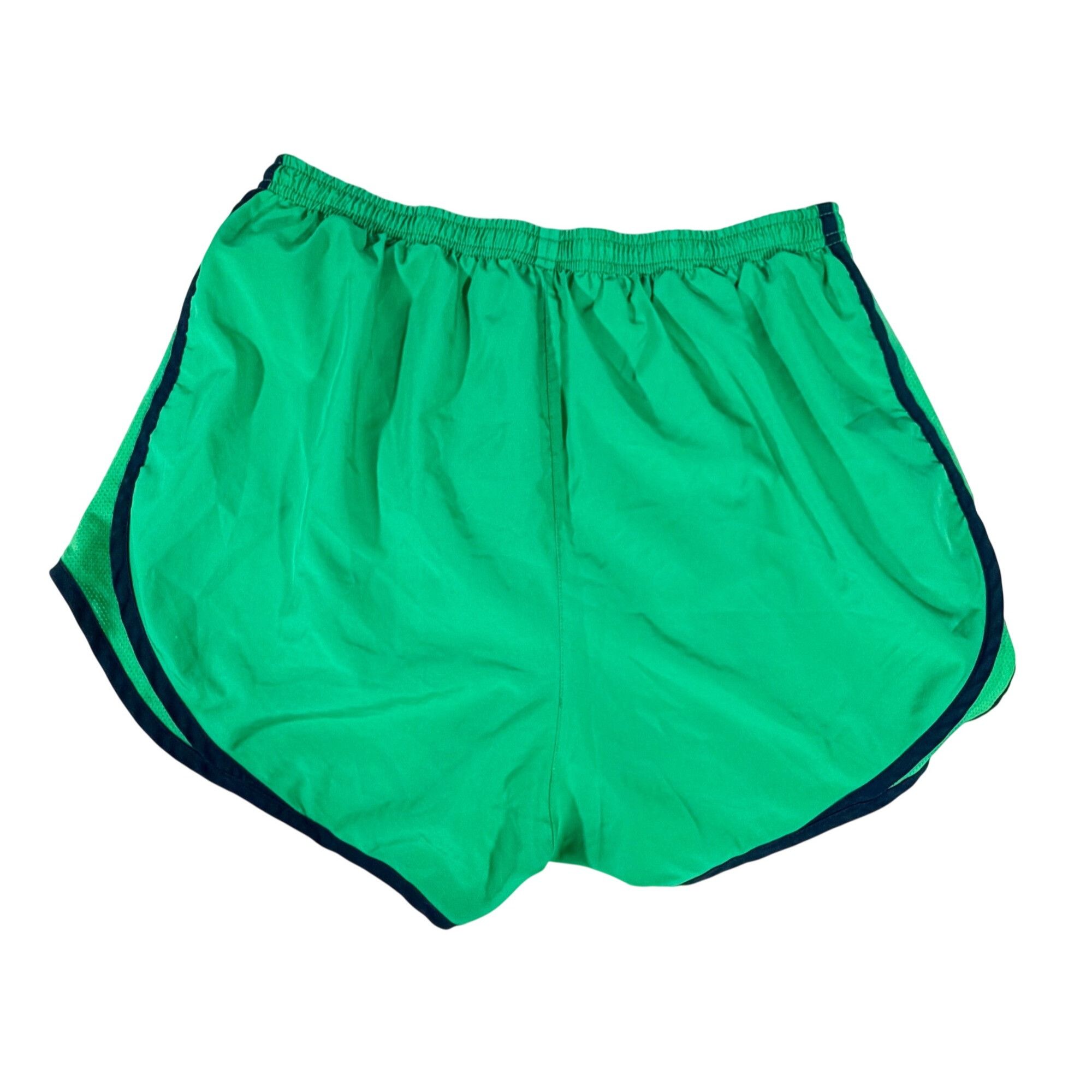 Nike Nike Dri-Fit Womens Green Running Shorts NavyBlue Trim Size Size 27" / US 4 / IT 40 - 2 Thumbnail