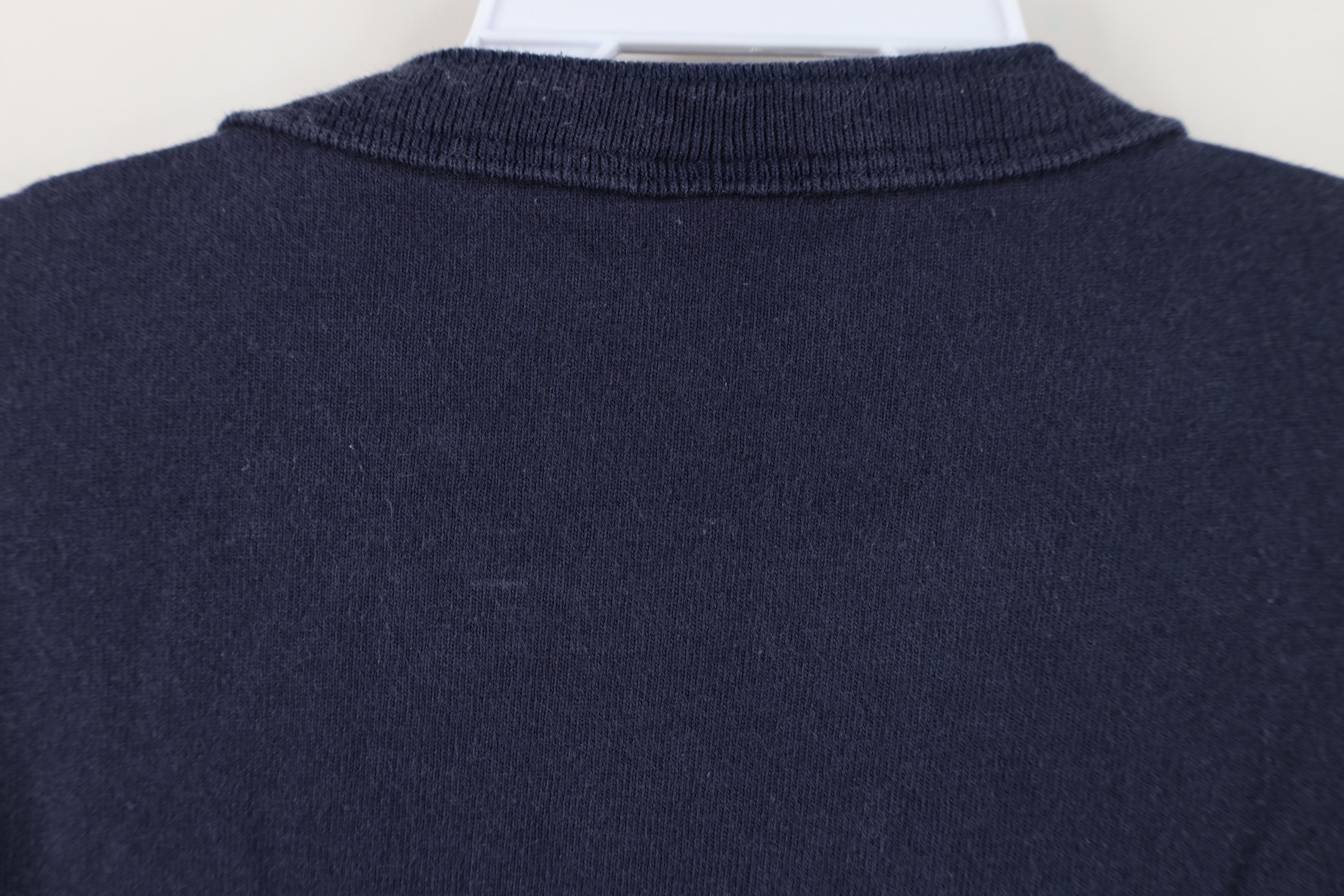 Vintage Vintage 90s Streetwear Blank Heavyweight Henley T-Shirt Blue Size US M / EU 48-50 / 2 - 10 Thumbnail