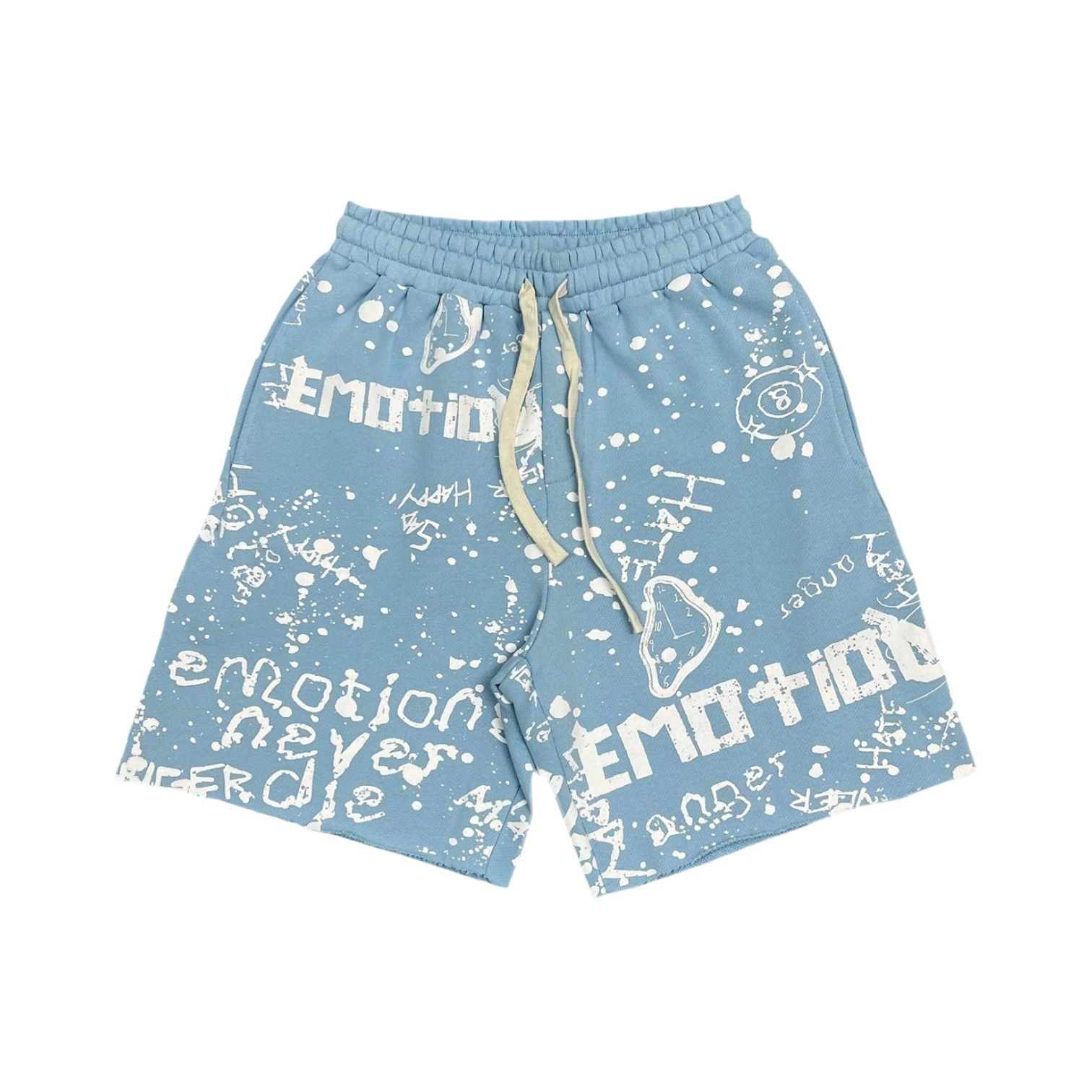 Other Mixed Emotions 'Grafitti' Blue Shorts Size US 32 / EU 48 - 1 Preview