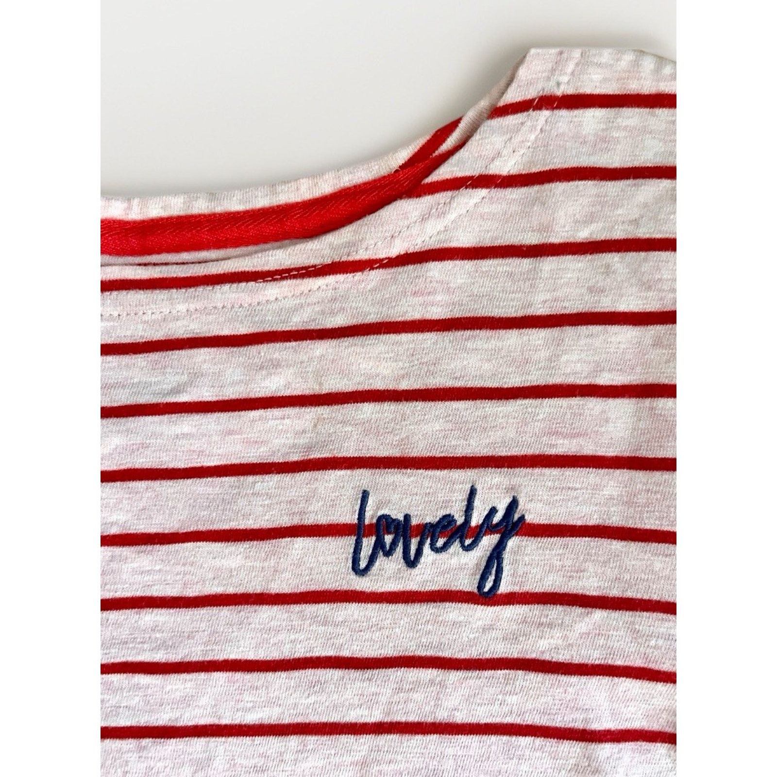 Other Joules womens size 4 Lovely striped long sleeve red pink top Size S / US 4 / IT 40 - 3 Thumbnail