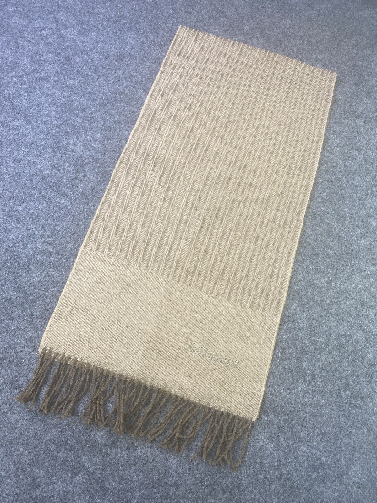 Vintage × Yves Saint Laurent Yves Saint Laurent Scarf/Muffler/Neckwear -T1013 Size ONE SIZE - 3 Thumbnail