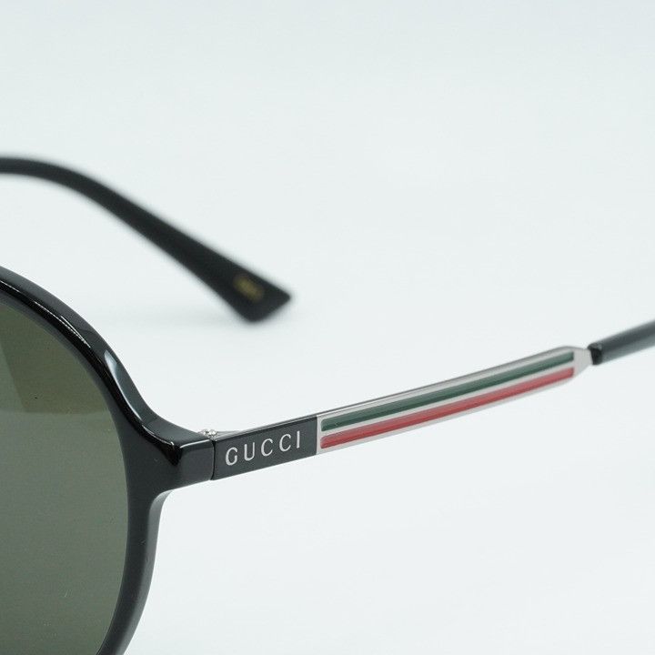 Gucci Gucci GG0829SA 001 Men Sunglasses Black Aviator Frame Size ONE SIZE - 11 Thumbnail