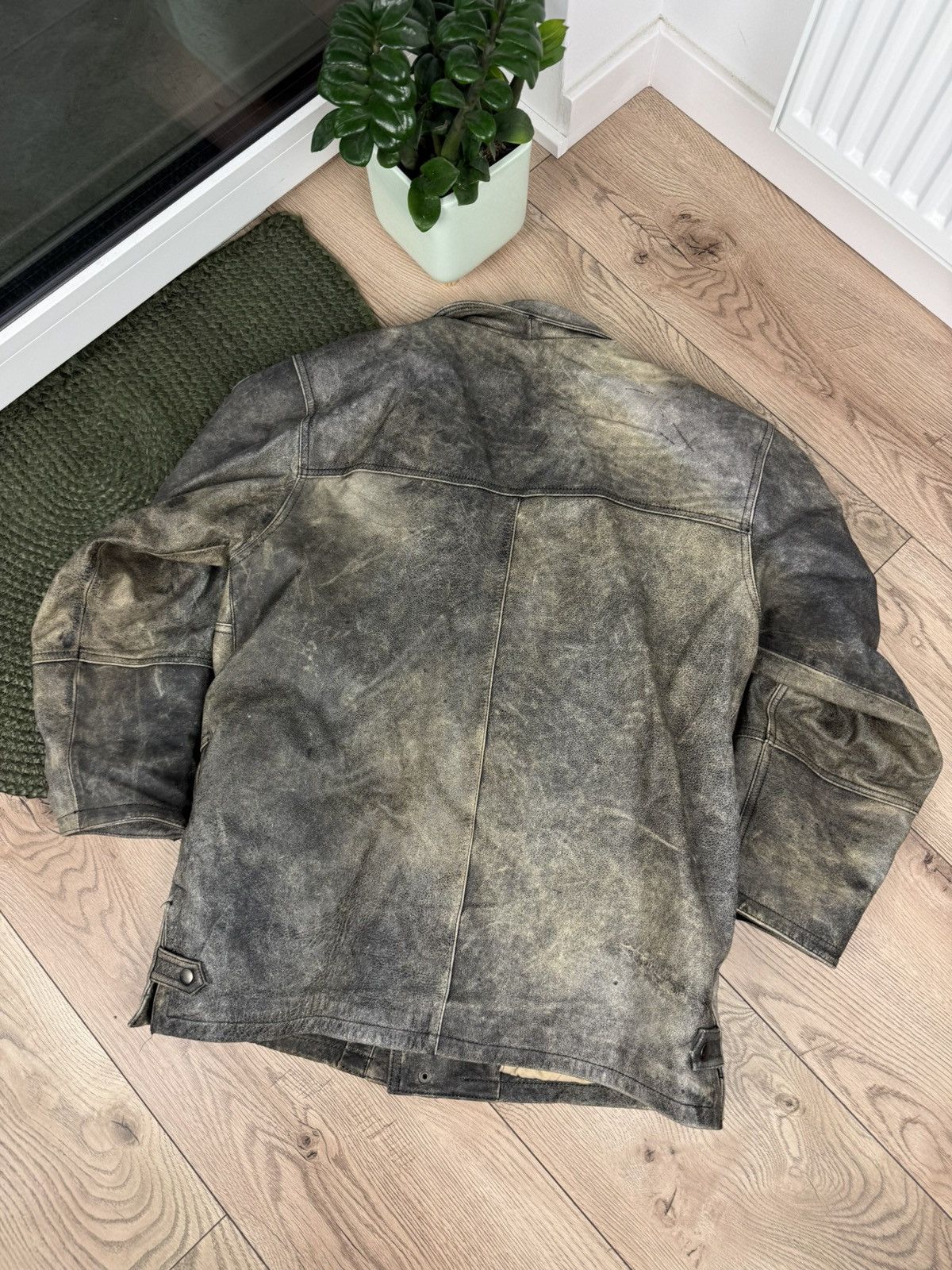 Vintage Flying Eagle Vintage avant garde Japan brand leather jacket Size US L / EU 52-54 / 3 - 9 Thumbnail