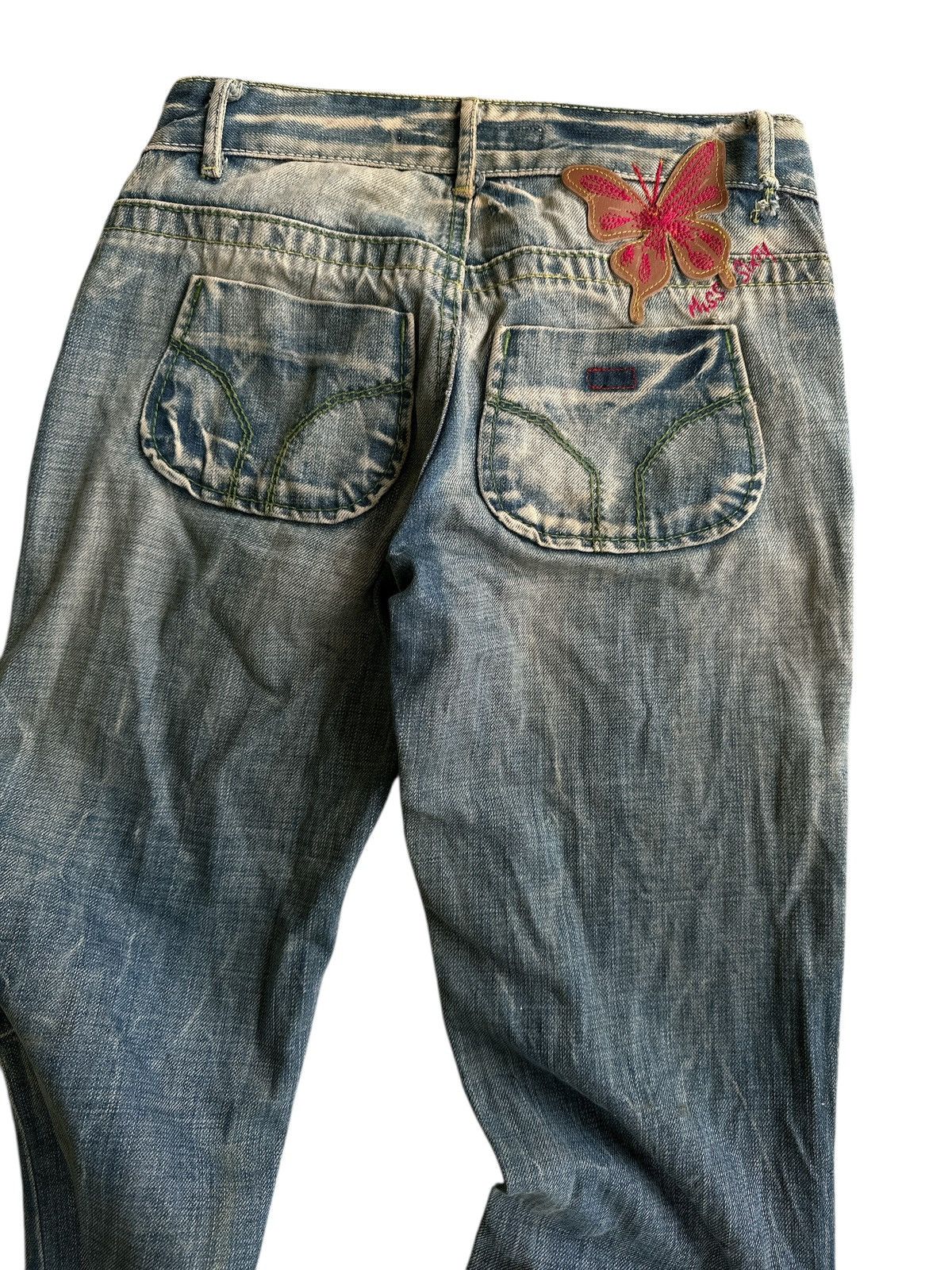 Kapital Flare Miss Sixty Butterfly Embroid . Size US 28 / EU 44 - 15 Thumbnail