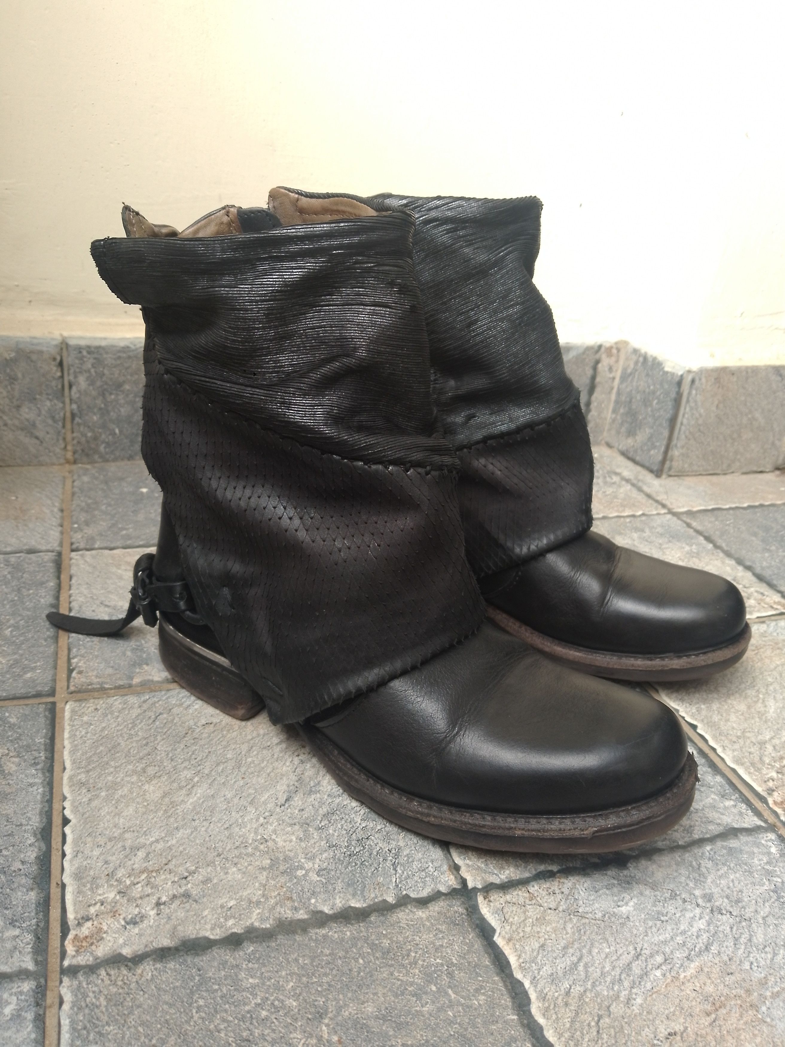 A.S.98 AS 98 hybrid leather boots Size US 6 / EU 39 - 1 Thumbnail