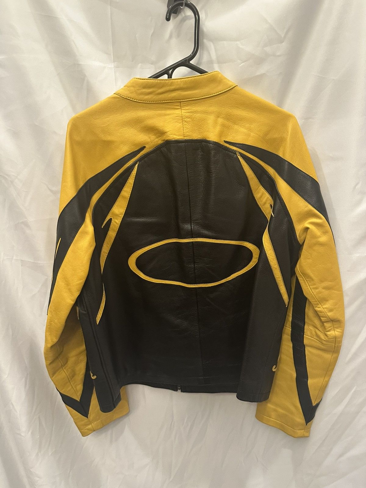 Vale Vale Moto Leather Embroidered Jacket Size US L / EU 52-54 / 3 - 2 Thumbnail