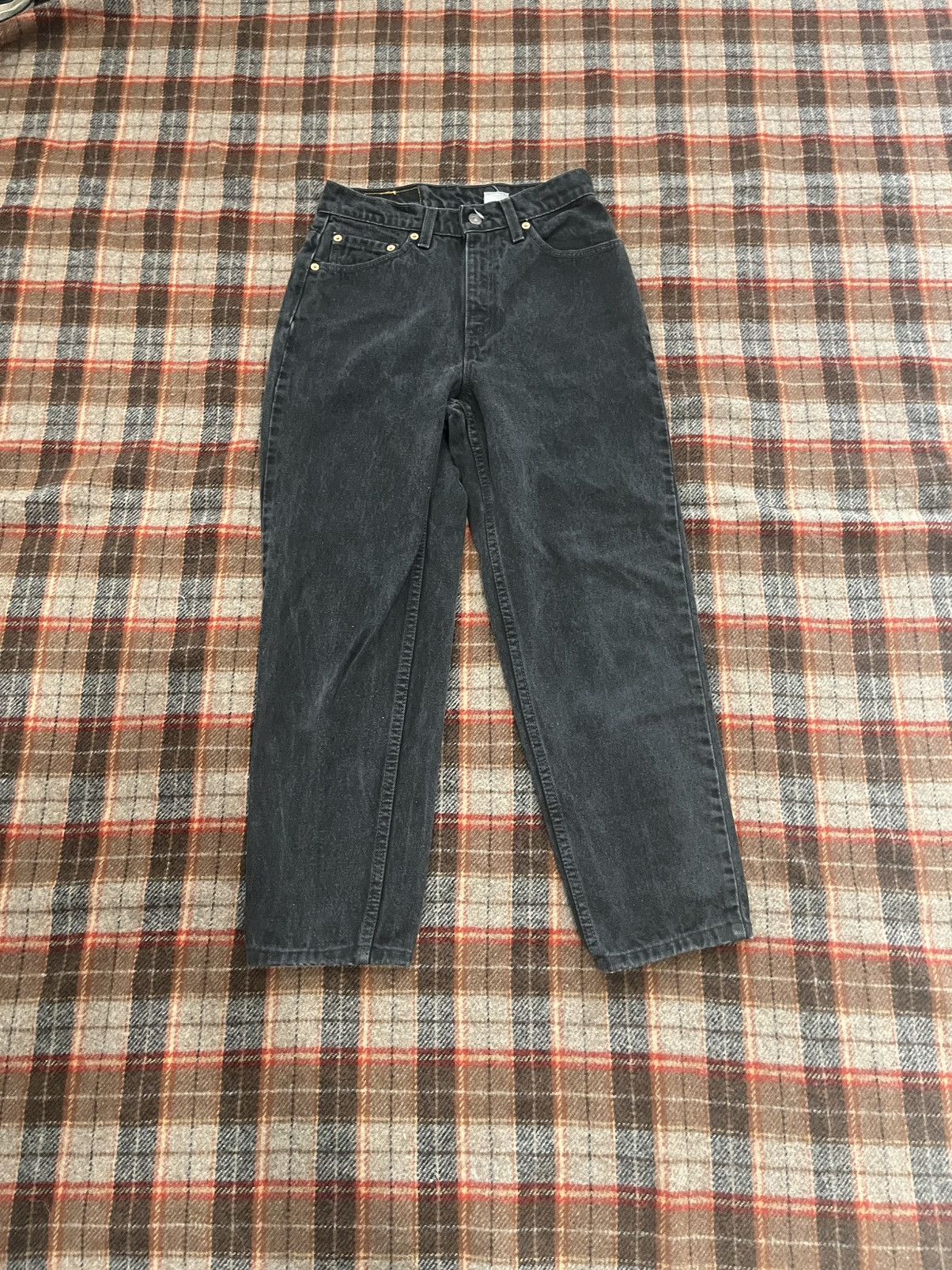 Levi's Vintage 90’s Levi’s 512 Made in USA Small denim Jenas 27” Size 27" / US 4 / IT 40 - 1 Thumbnail