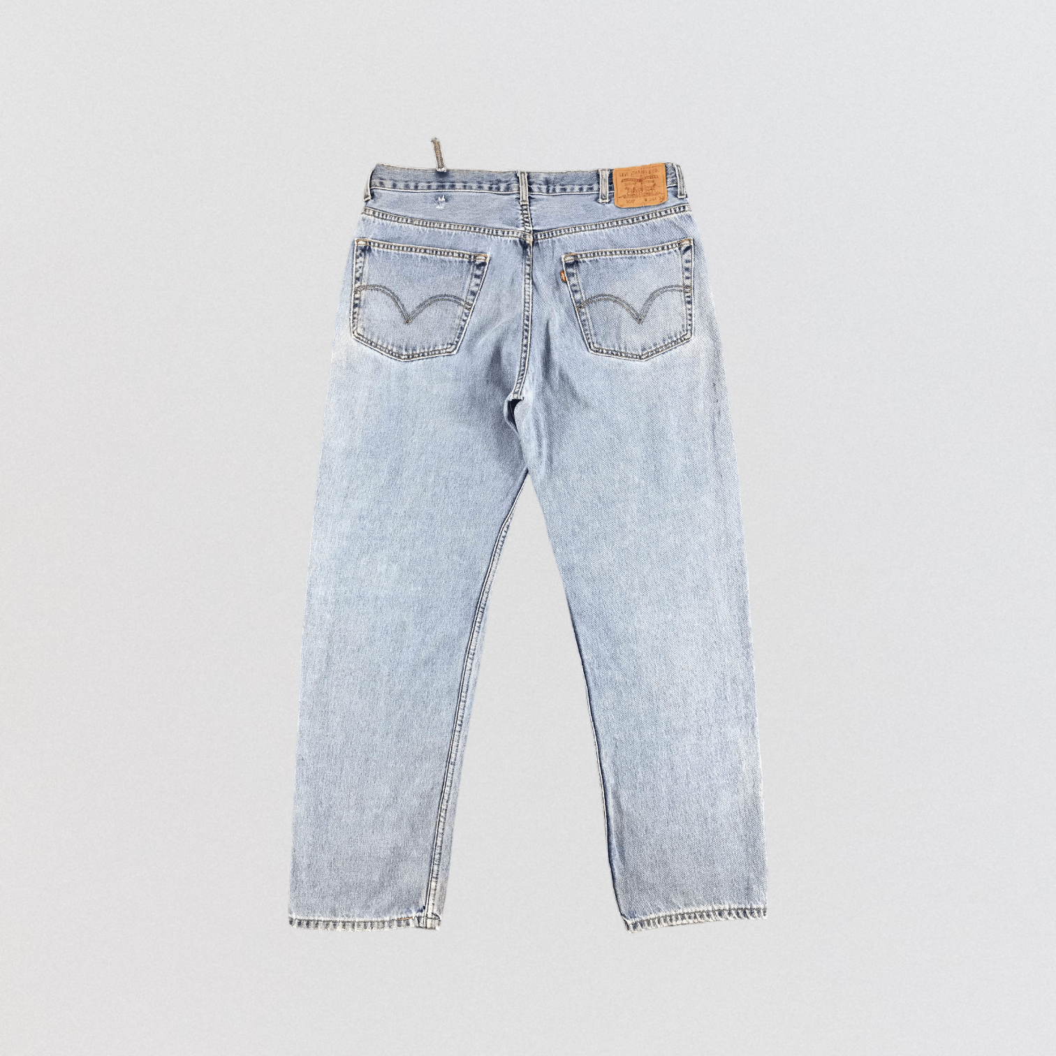Levi's × Vintage Vintage 90s Light Wash Levis 550 Jeans-JM1849 Size US 38 / EU 54 - 2 Thumbnail
