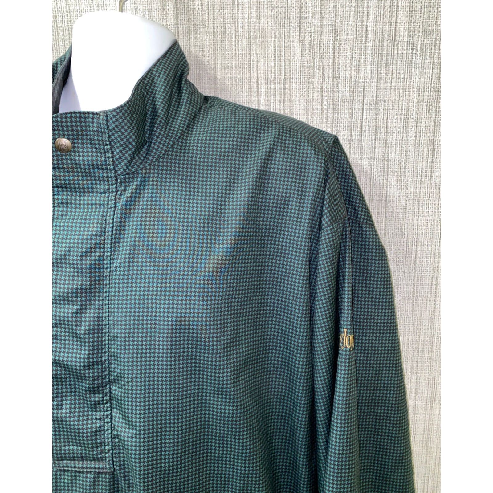 Footjoy Footjoy Dryjoys FootJoy Dryjoys Green/Black 1/2 Zip Jacket Golf Golf Jacket Size XL Men Jacket Brand FootJoy Men's Size XL Green/Black 1/2 Zip Jacket Size US XL / EU 56 / 4 - 2 Thumbnail