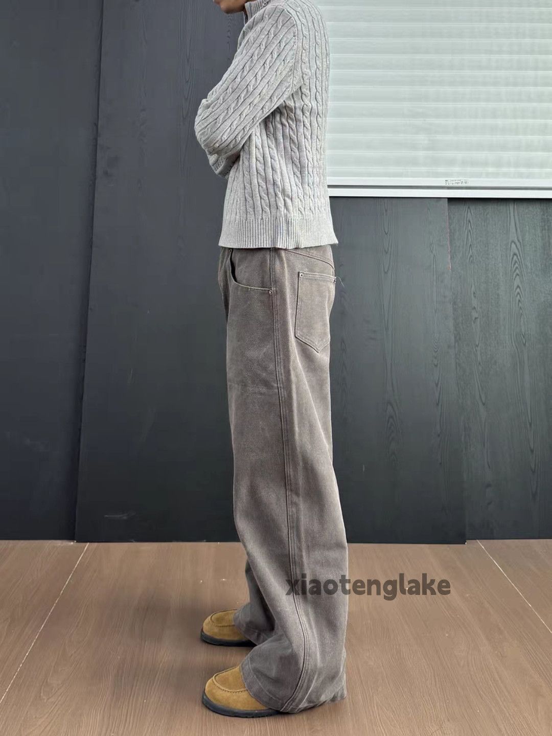 Vintage xtl washed faded loose baggy skate hiphop cargo pants Size US 32 / EU 48 - 4 Thumbnail
