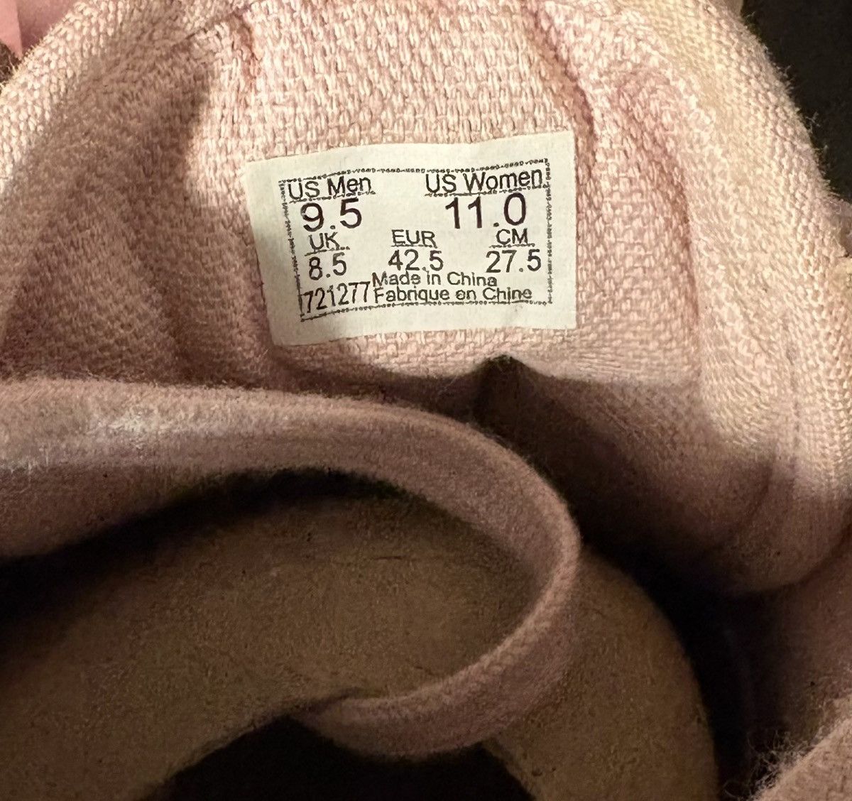 Vans Vans Old Skool - Pink/White size 9.5 - Size US 9.5 / EU 42-43 - 6 Thumbnail