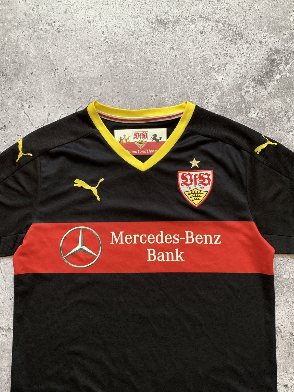 Puma 🔥PUMA VFB STUTTGART 2015/2016 THIRD SOCCER JERSEY SHIRT Size US S / EU 44-46 / 1 - 2 Thumbnail