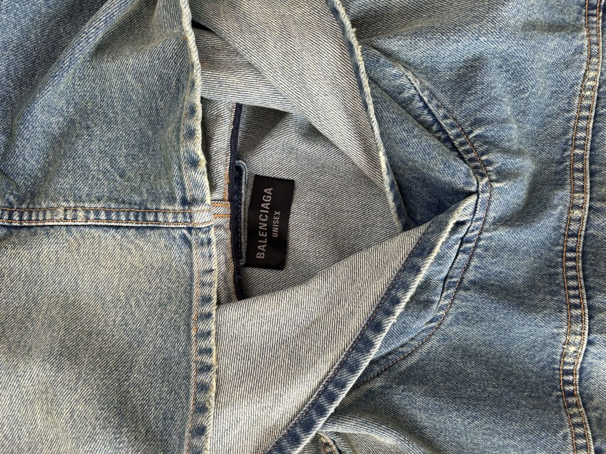 Balenciaga Balenciaga Denim Jacket Size US M / EU 48-50 / 2 - 3 Thumbnail