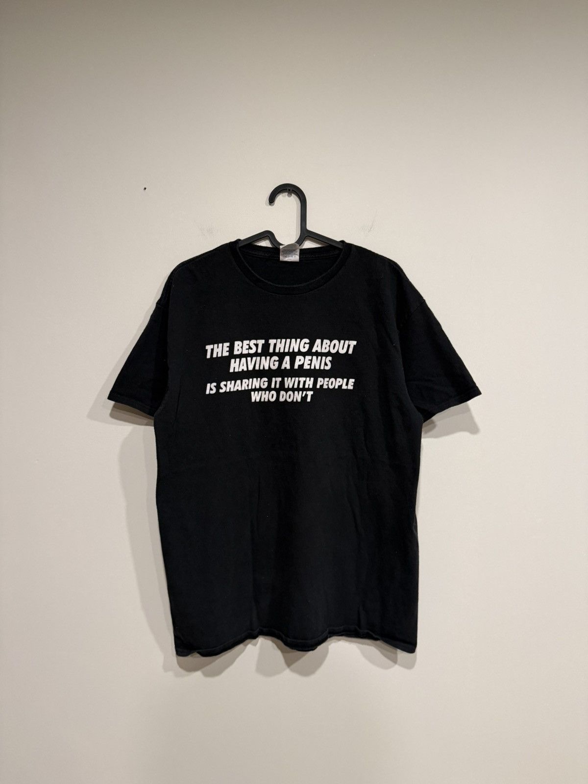 Delta Vintage Humour tshirt Size US L / EU 52-54 / 3 - 2 Thumbnail
