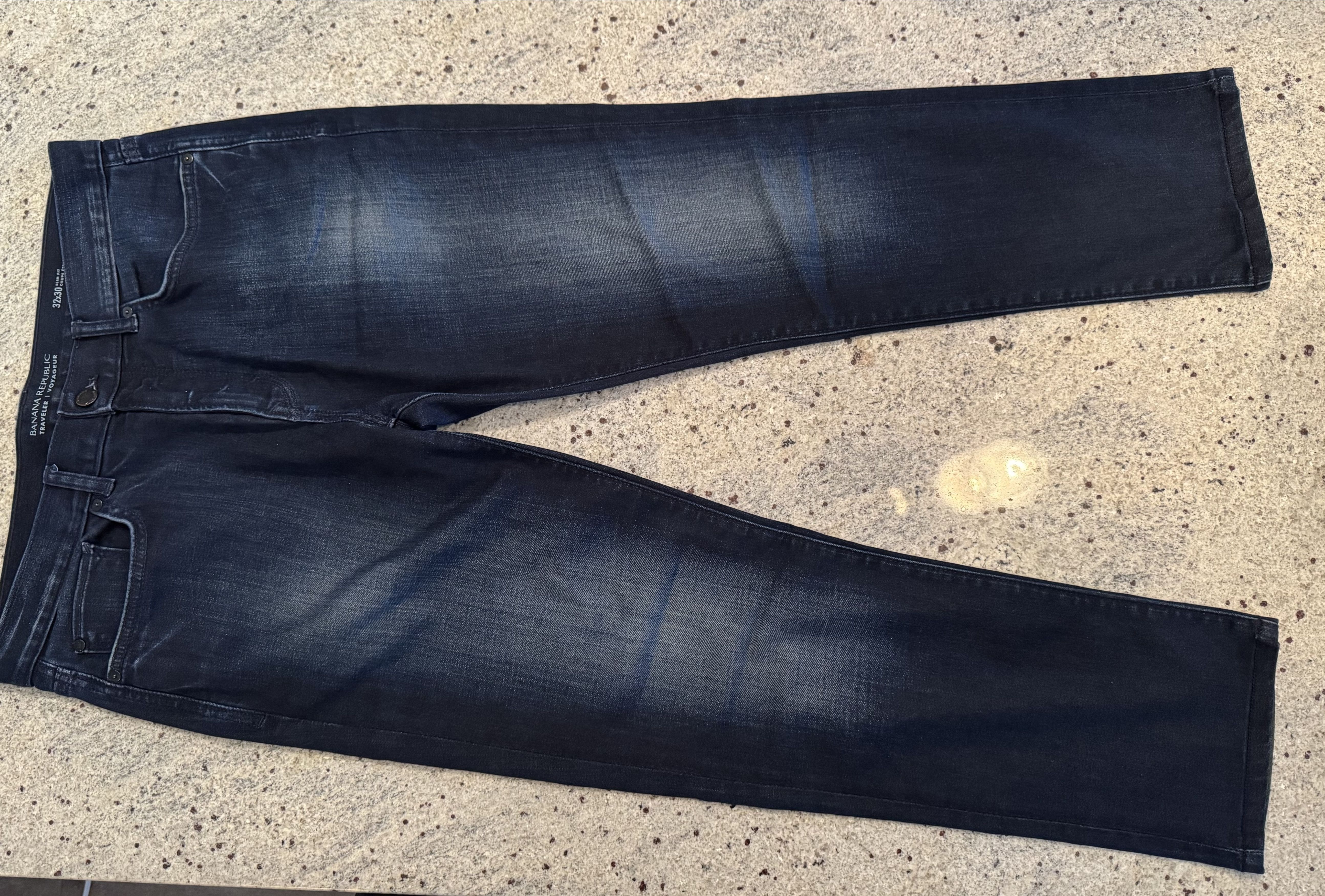 Banana Republic Banana Republic Slim Fit Traveler Jeans Size US 32 / EU 48 - 1 Thumbnail