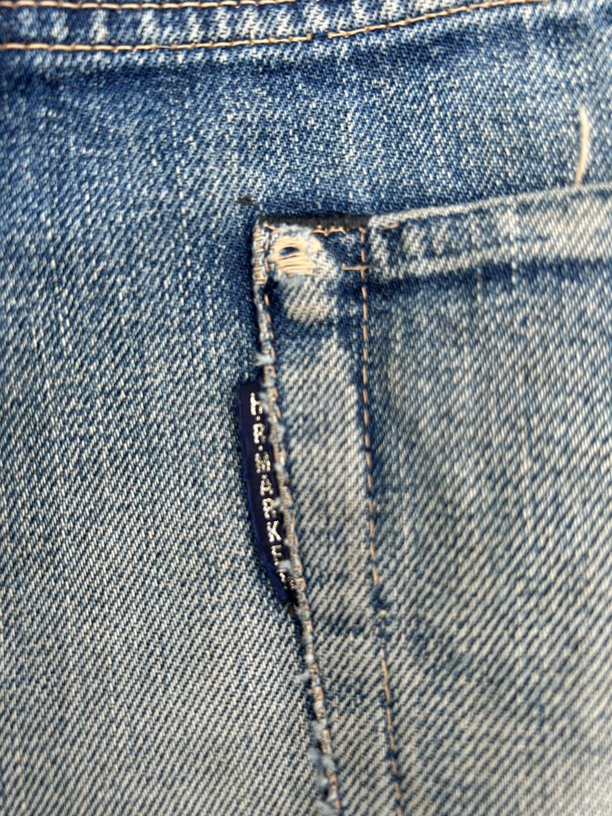 Kapital Vintage HR.Market Selvedge Distressed Denim Jeans Size US 32 / EU 48 - 4 Thumbnail
